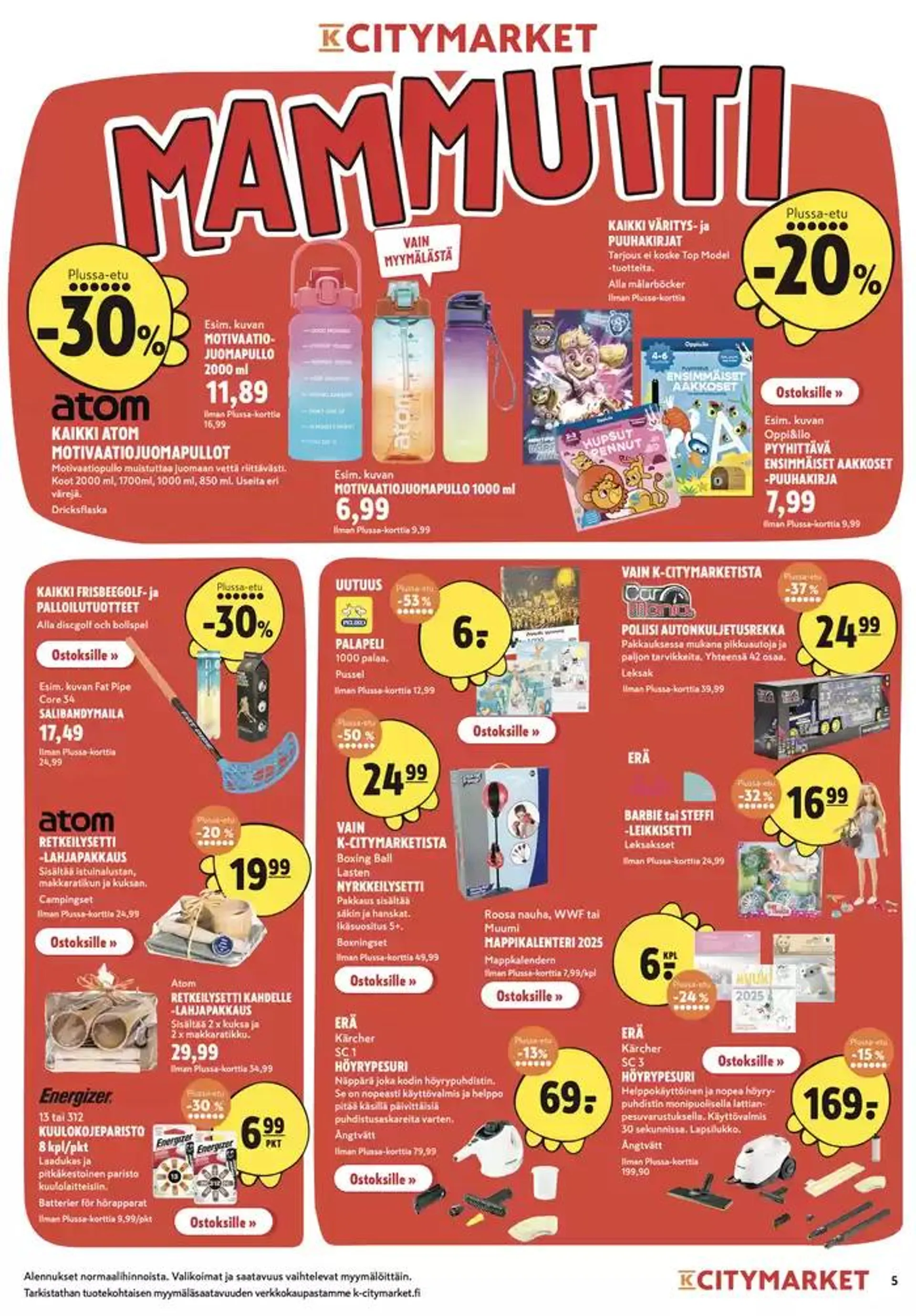 K-citymarket tarjoukset voimassa alkaen 17. lokakuuta - 31. lokakuuta 2024 - Tarjouslehti sivu 10