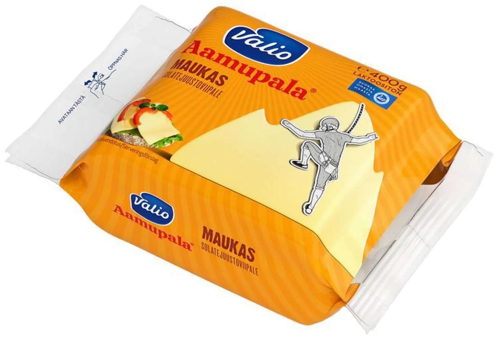 Valio Aamupala® e400 g maukas sulatejuustoviipale laktoositon