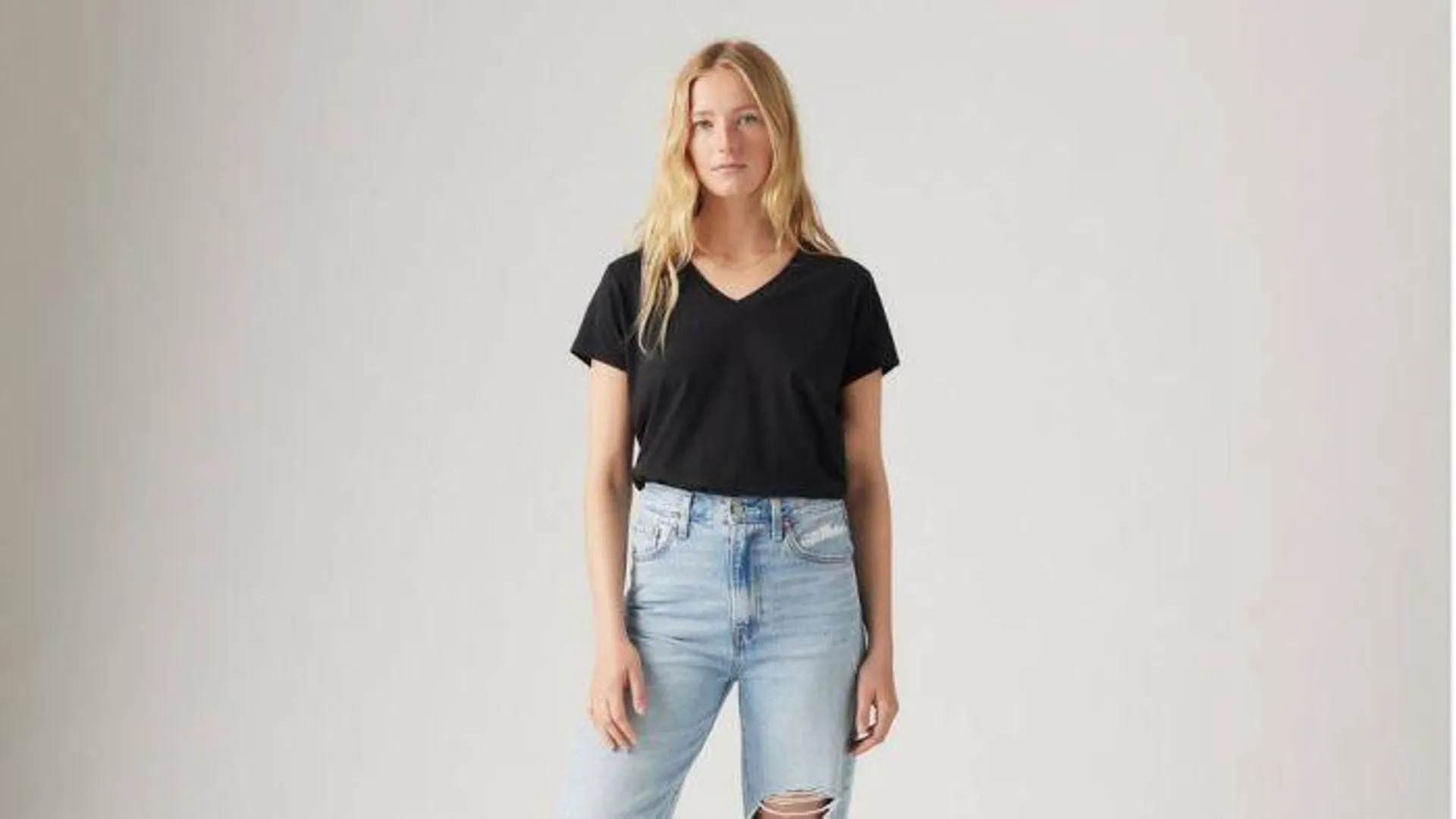 Levi's t-paita Boxy Vneck Tee