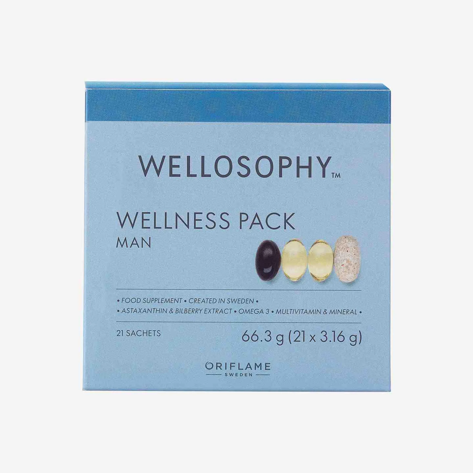 Wellosophy Erkek için Wellness Pack