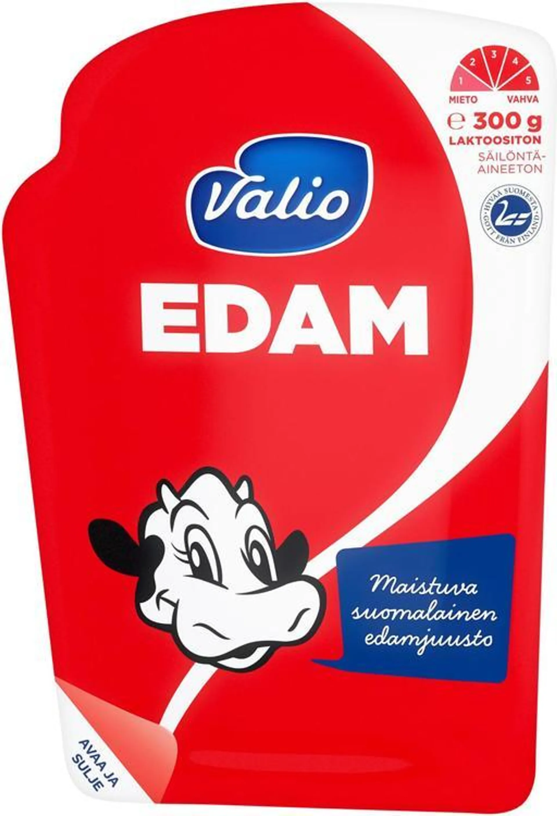 Valio Edam e300 g viipale