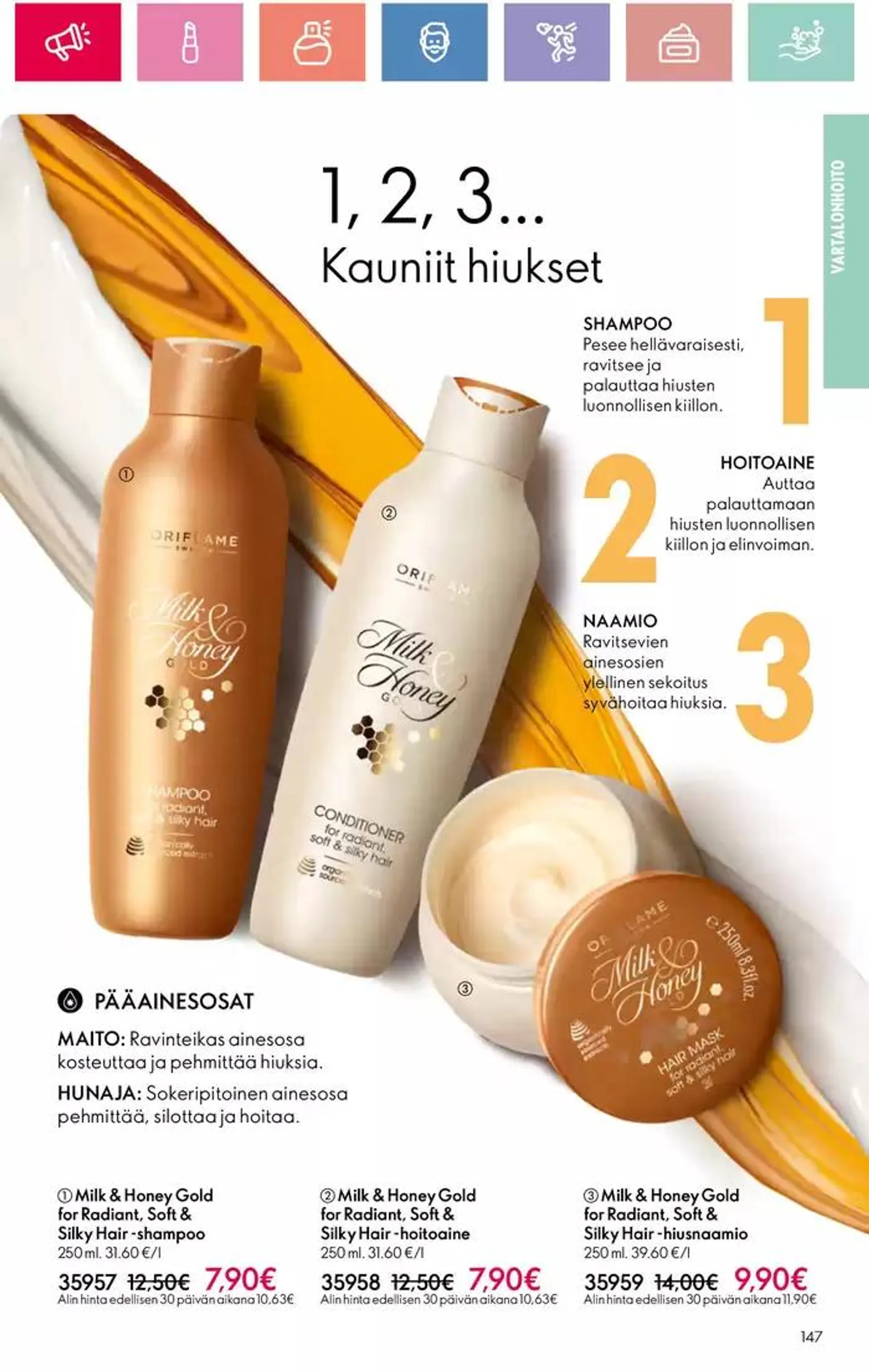 Oriflame tarjoukset voimassa alkaen 5. tammikuuta - 25. tammikuuta 2025 - Tarjouslehti sivu 147