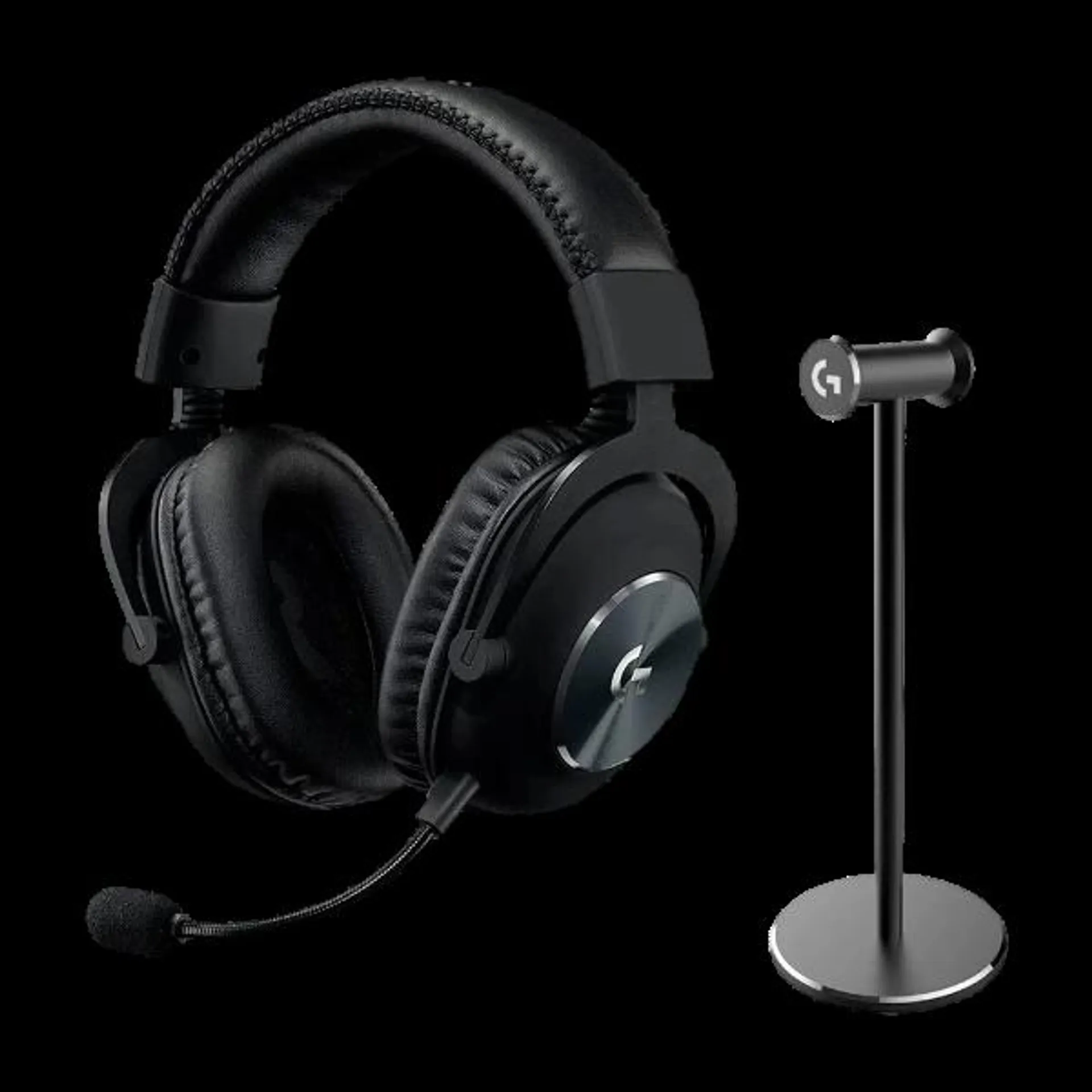 Logitech G Pro X -peliheadset & Logitech G -kuuloketeline -bundle