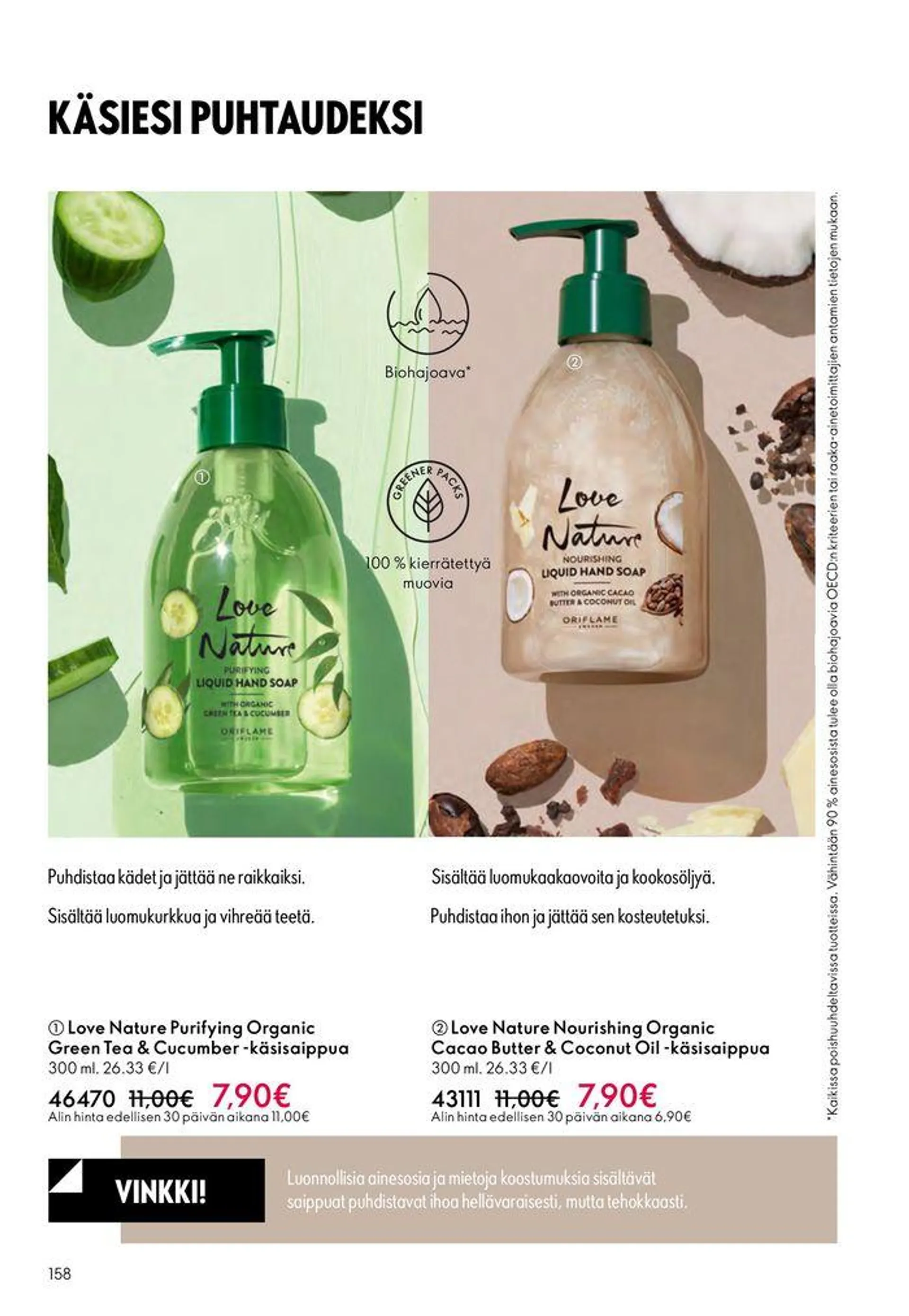 Oriflame tarjoukset voimassa alkaen 22. elokuuta - 5. syyskuuta 2024 - Tarjouslehti sivu 158