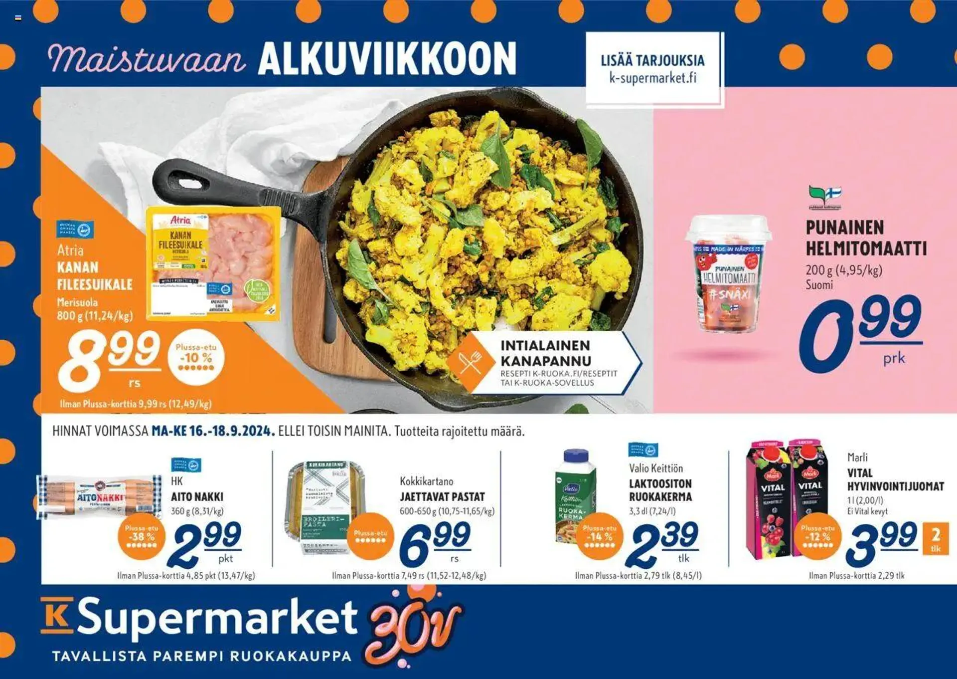 K-Supermarket tarjoukset - 0