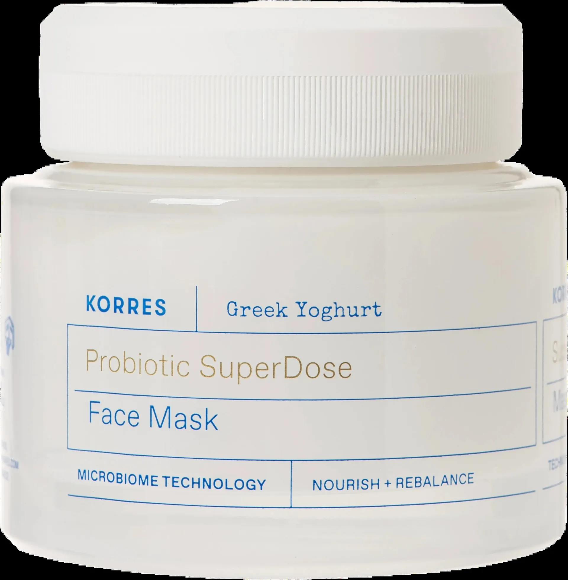 KORRES Greek Yoghurt Probiotic Superdose Face Mask kasvonaamio 100 ml