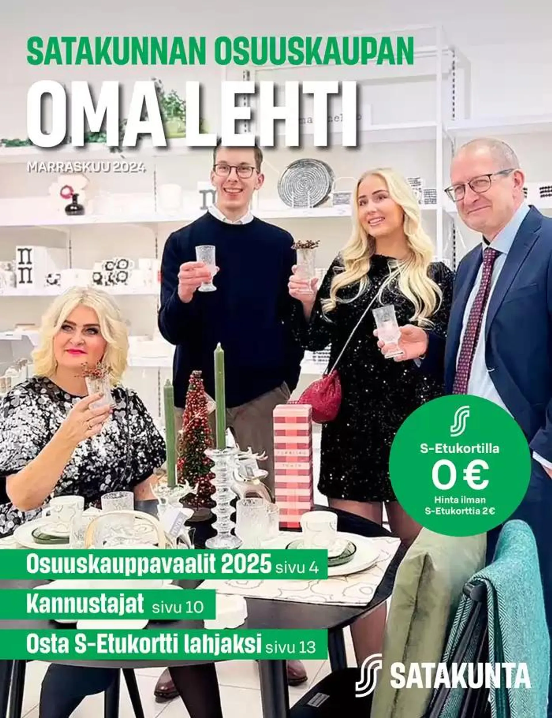 Osuuskauppasi Oma lehti marraskuu 2024 - 1