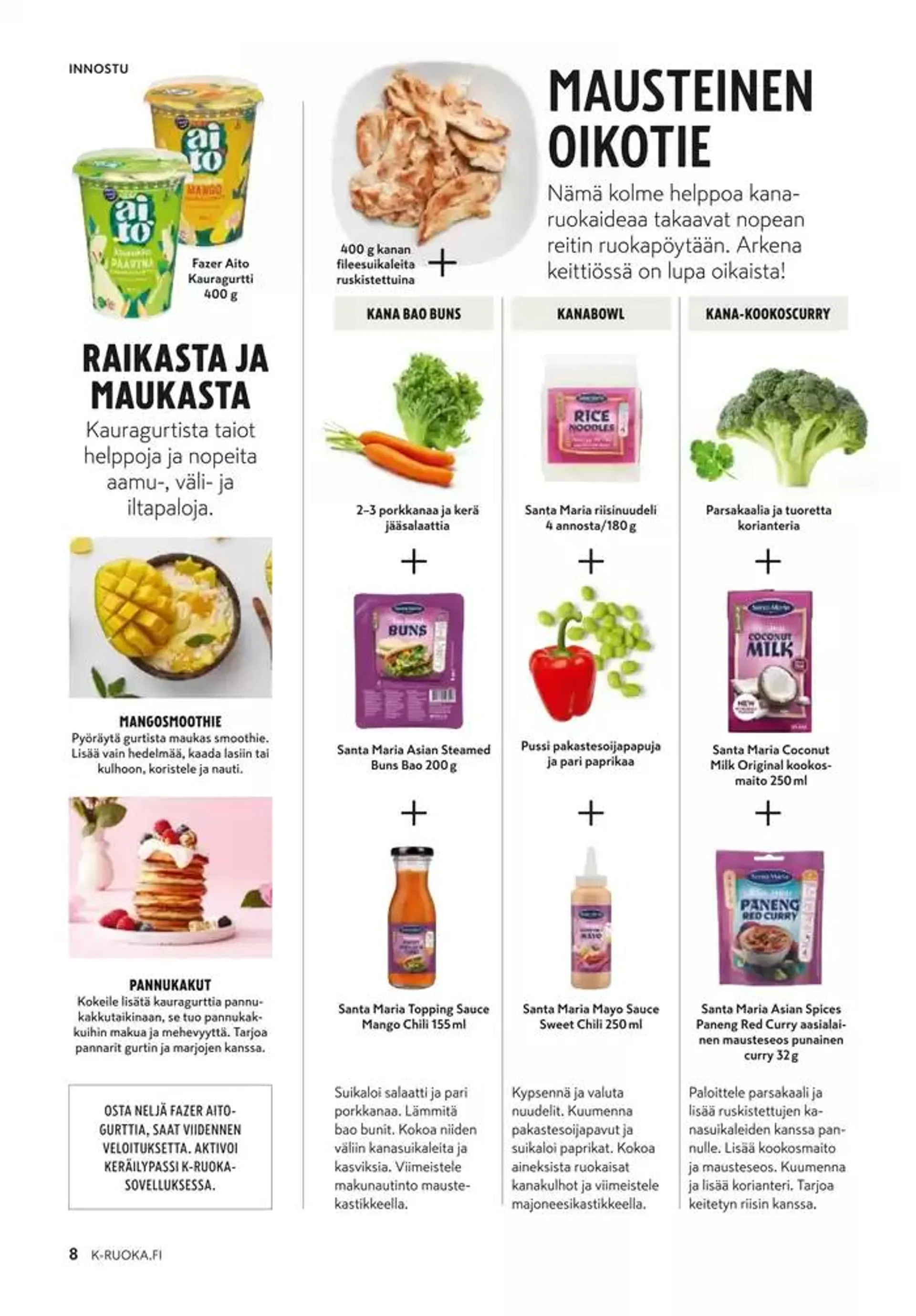 K-Ruoka 10/2024 voimassa alkaen 25. syyskuuta - 9. lokakuuta 2024 - Tarjouslehti sivu 54