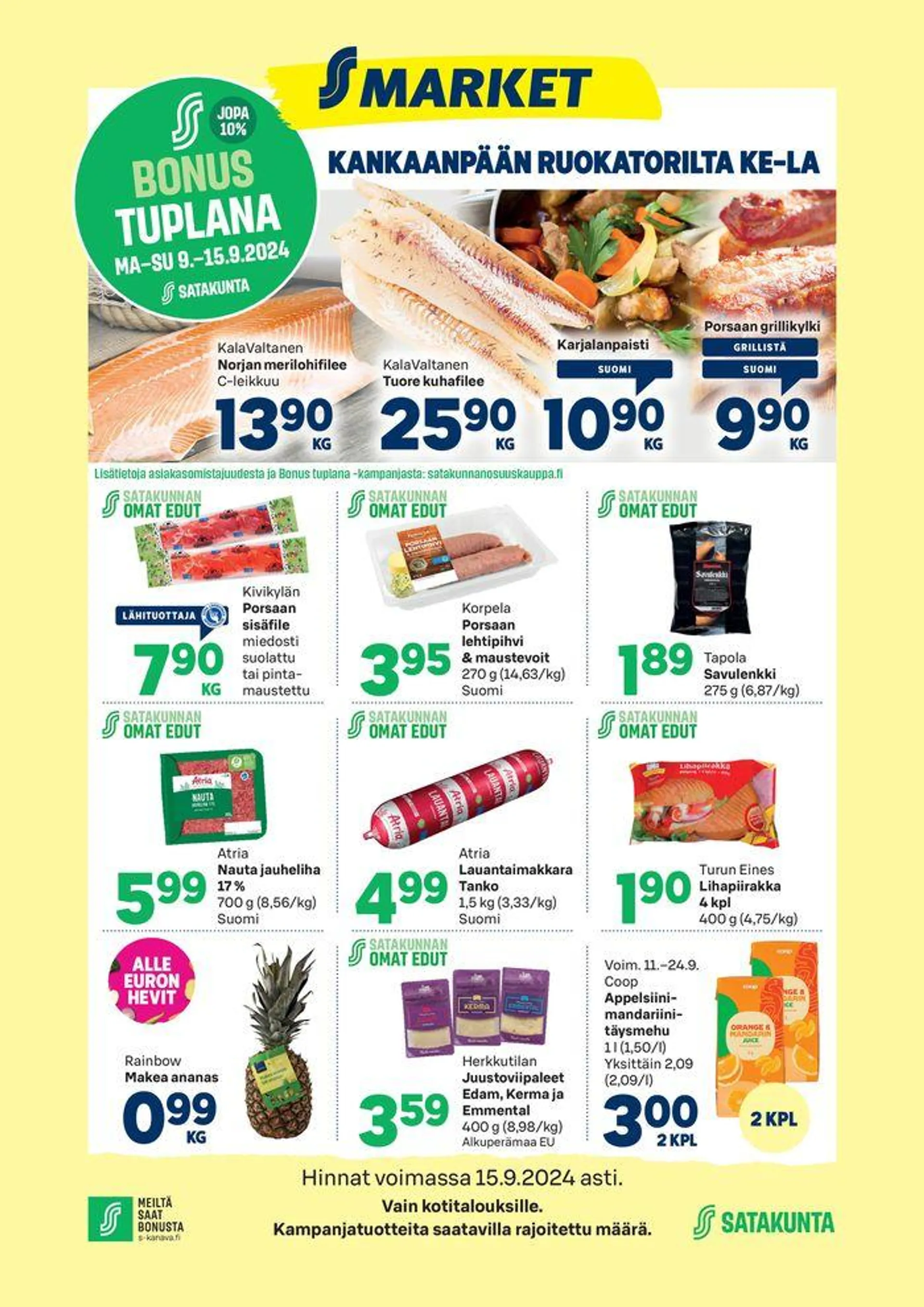 S-market Kankaanpää 11.9.2024 - 1