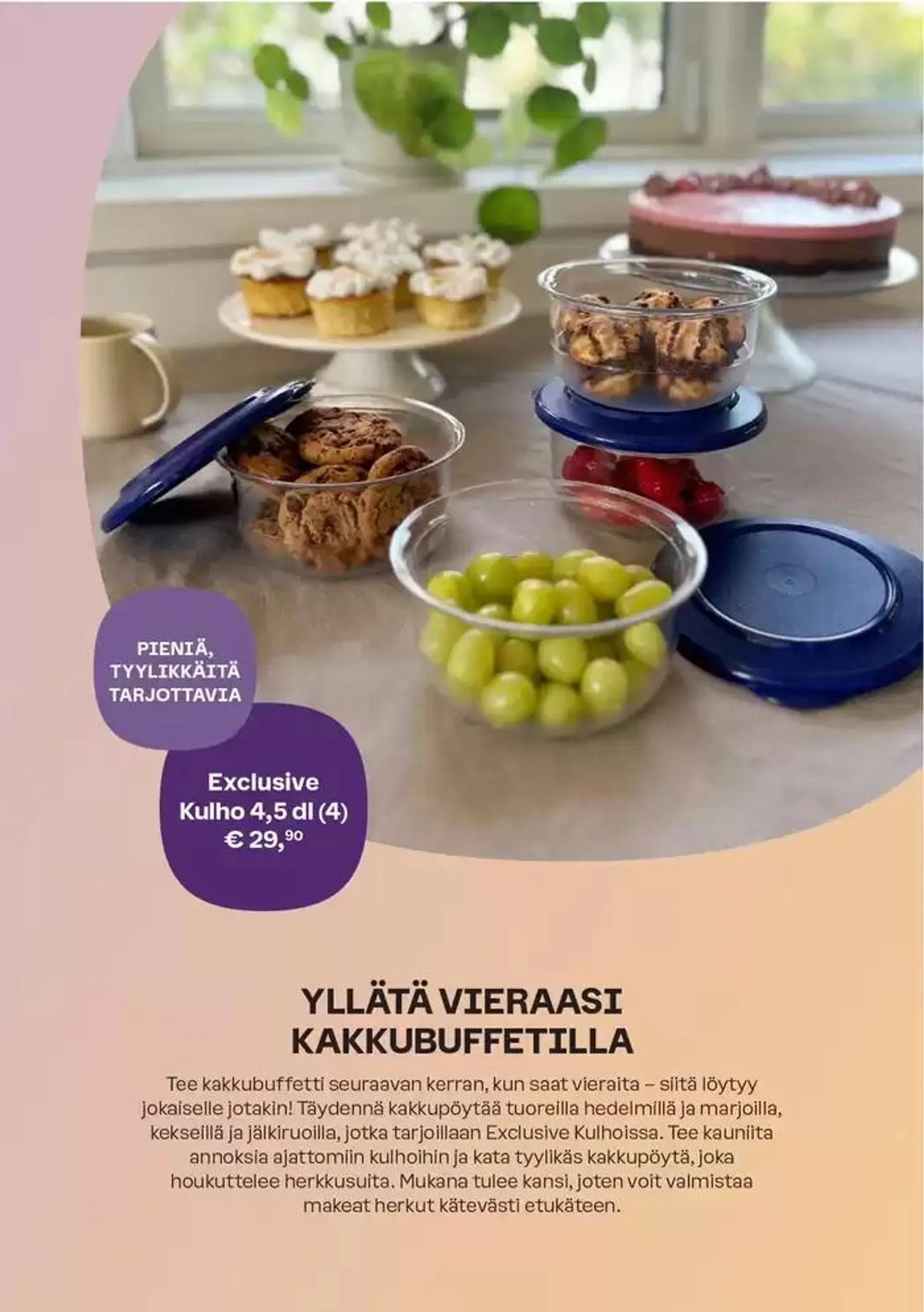 Tupperware tarjoukset voimassa alkaen 14. lokakuuta - 28. lokakuuta 2024 - Tarjouslehti sivu 5