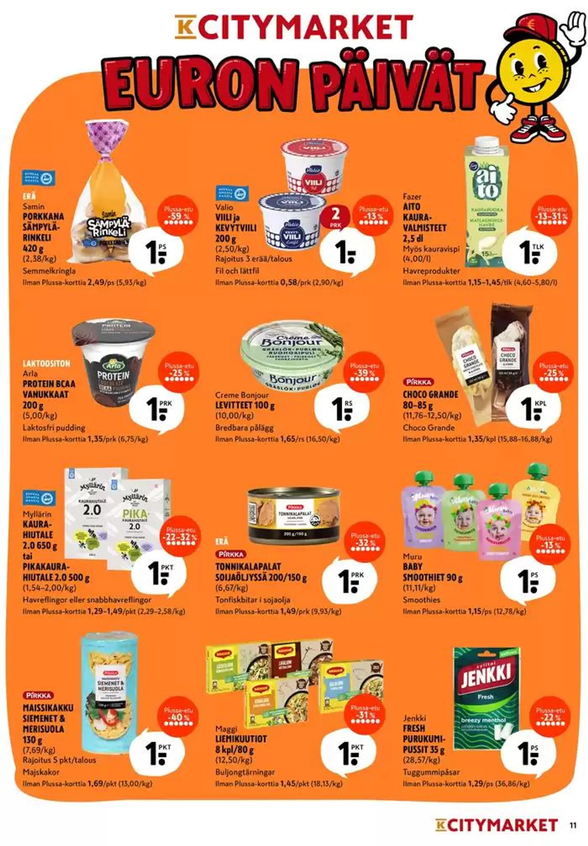 K-citymarket tarjoukset voimassa alkaen 9. tammikuuta - 16. tammikuuta 2025 - Tarjouslehti sivu 2