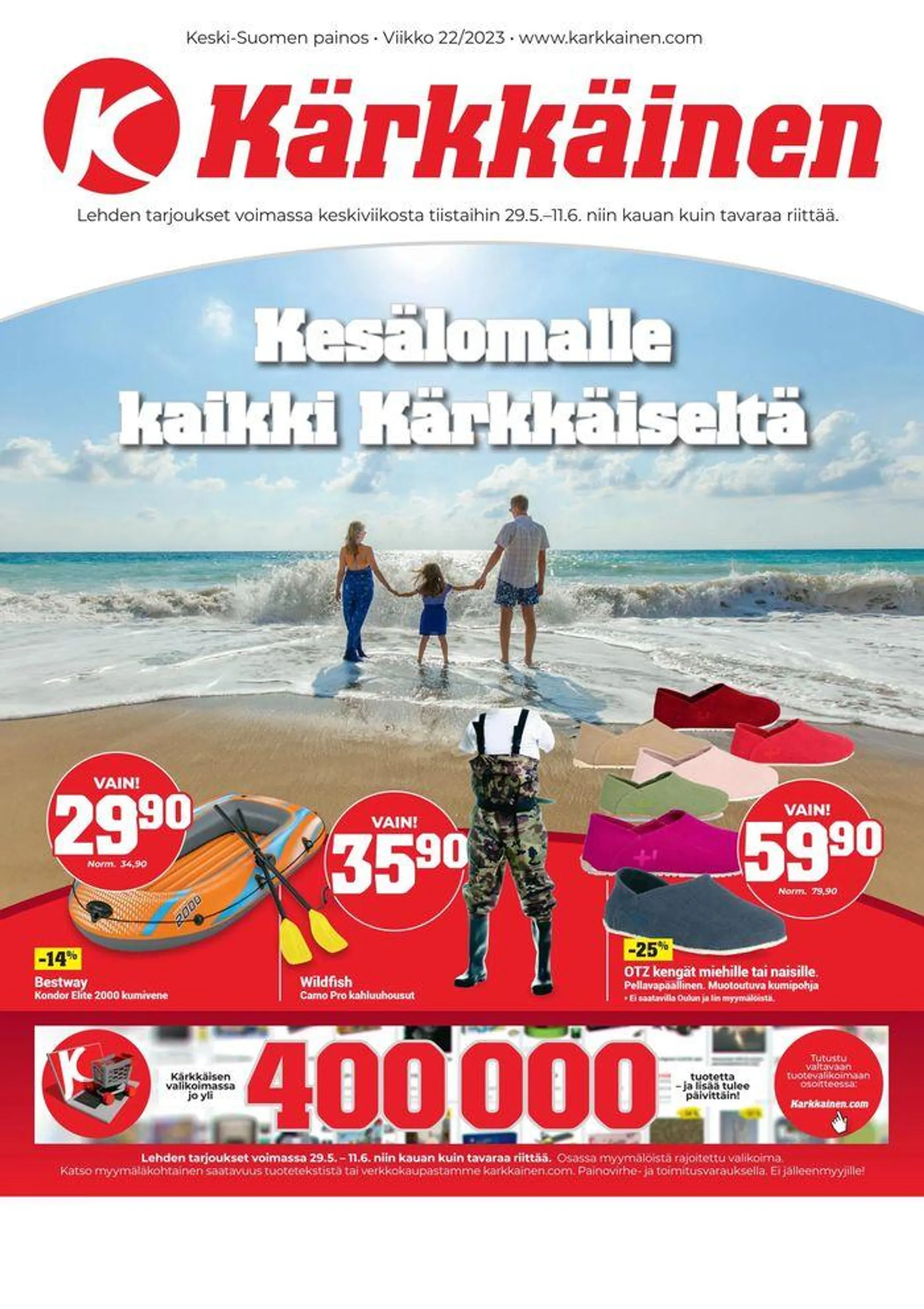 Kesalomalle kaikki karkkaiselta - 1