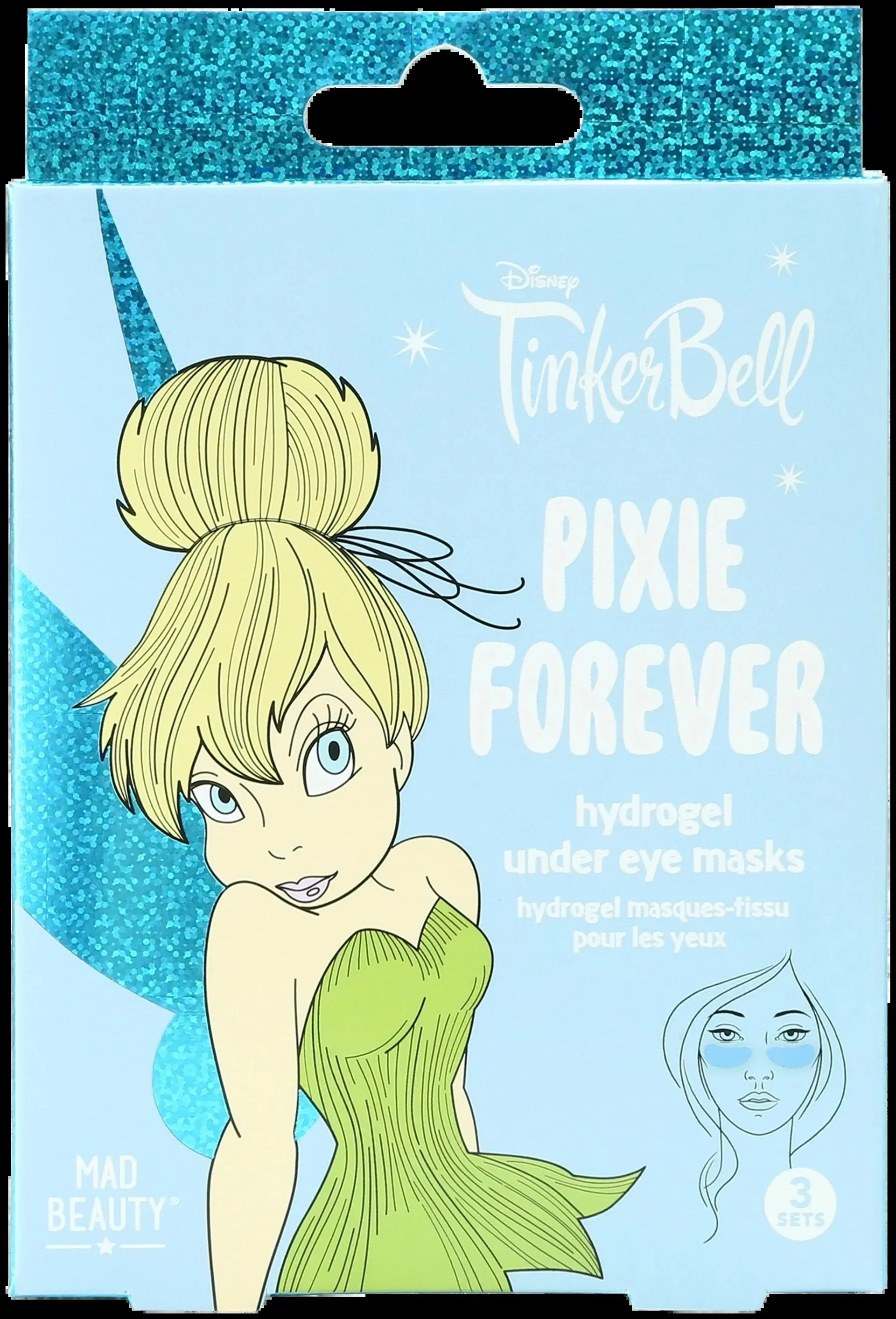 Mad Beauty Tinks Pixie Perfection Hydrogel Under Eye Patches -silmänalusnaamiot