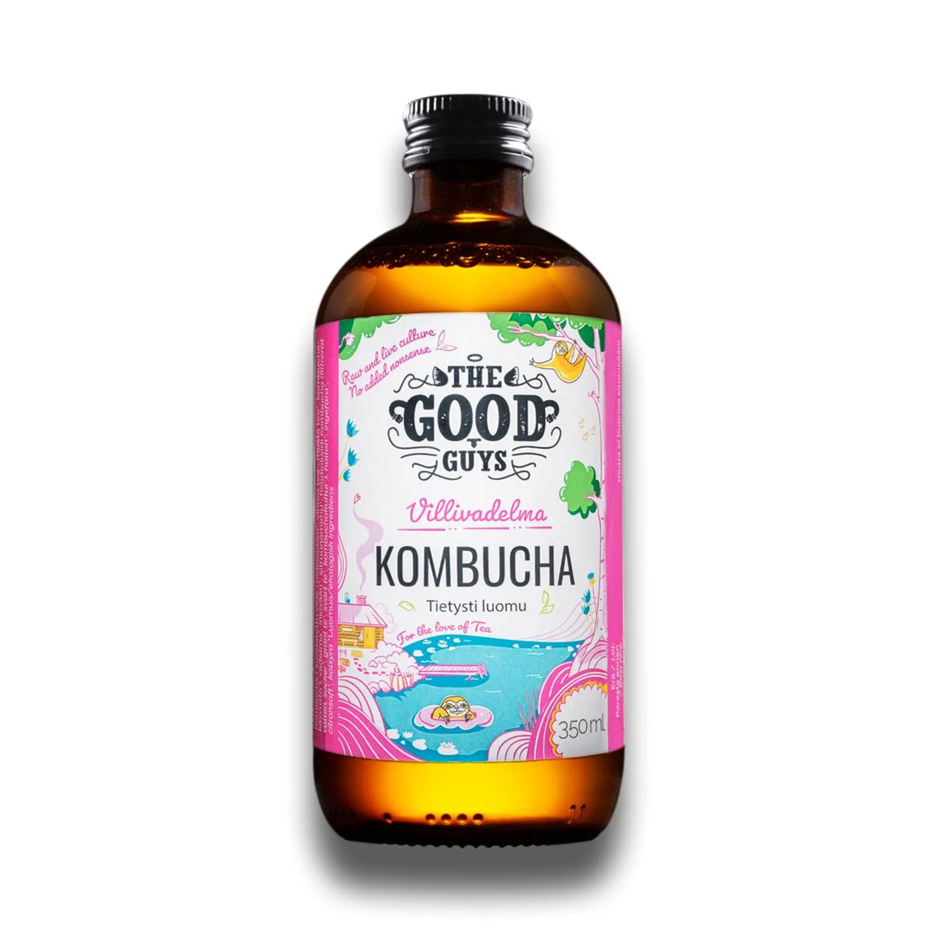 Kombucha, villivadelma, 350 ml