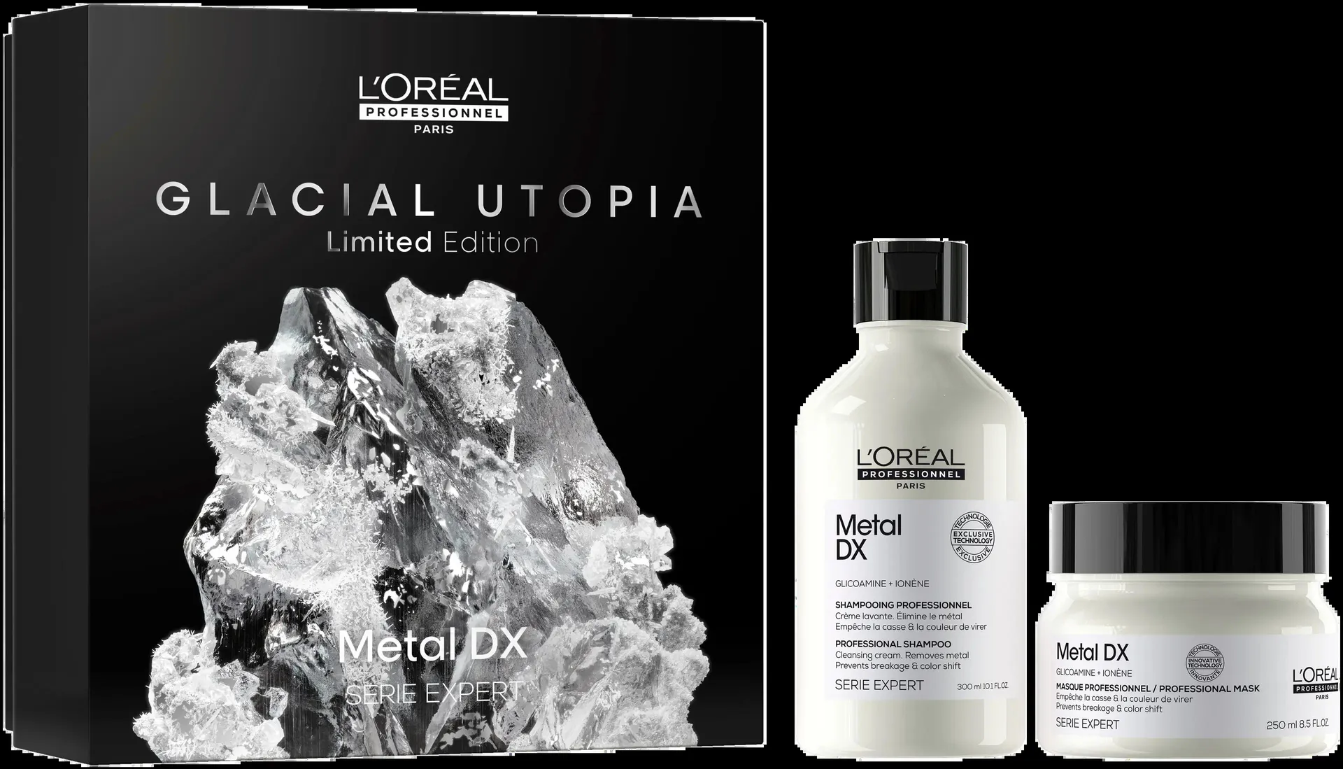 L'Oréal Professionnel Metal DX Gift Set 2024 lahjapakkaus