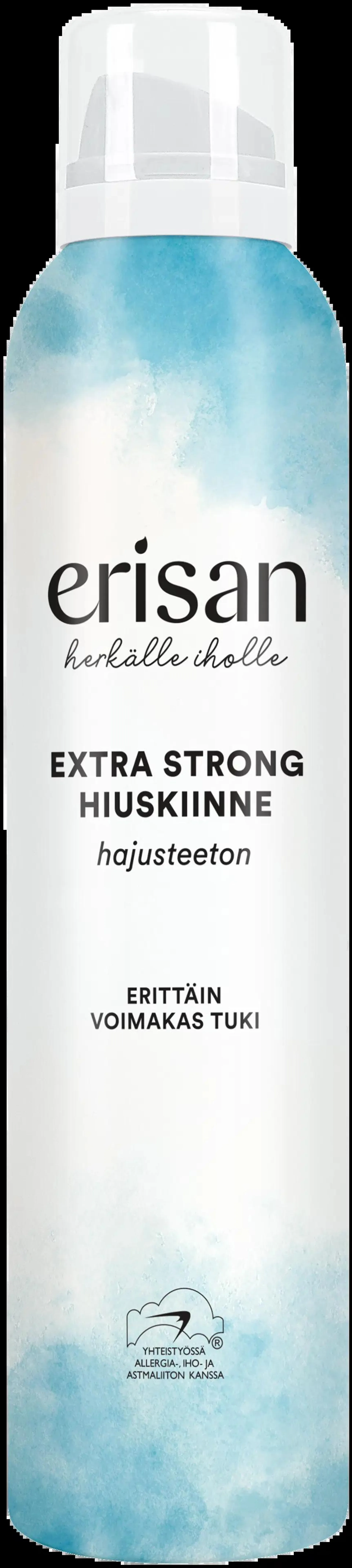 Erisan Hajusteeton hiuskiinne Extra Strong 250ml