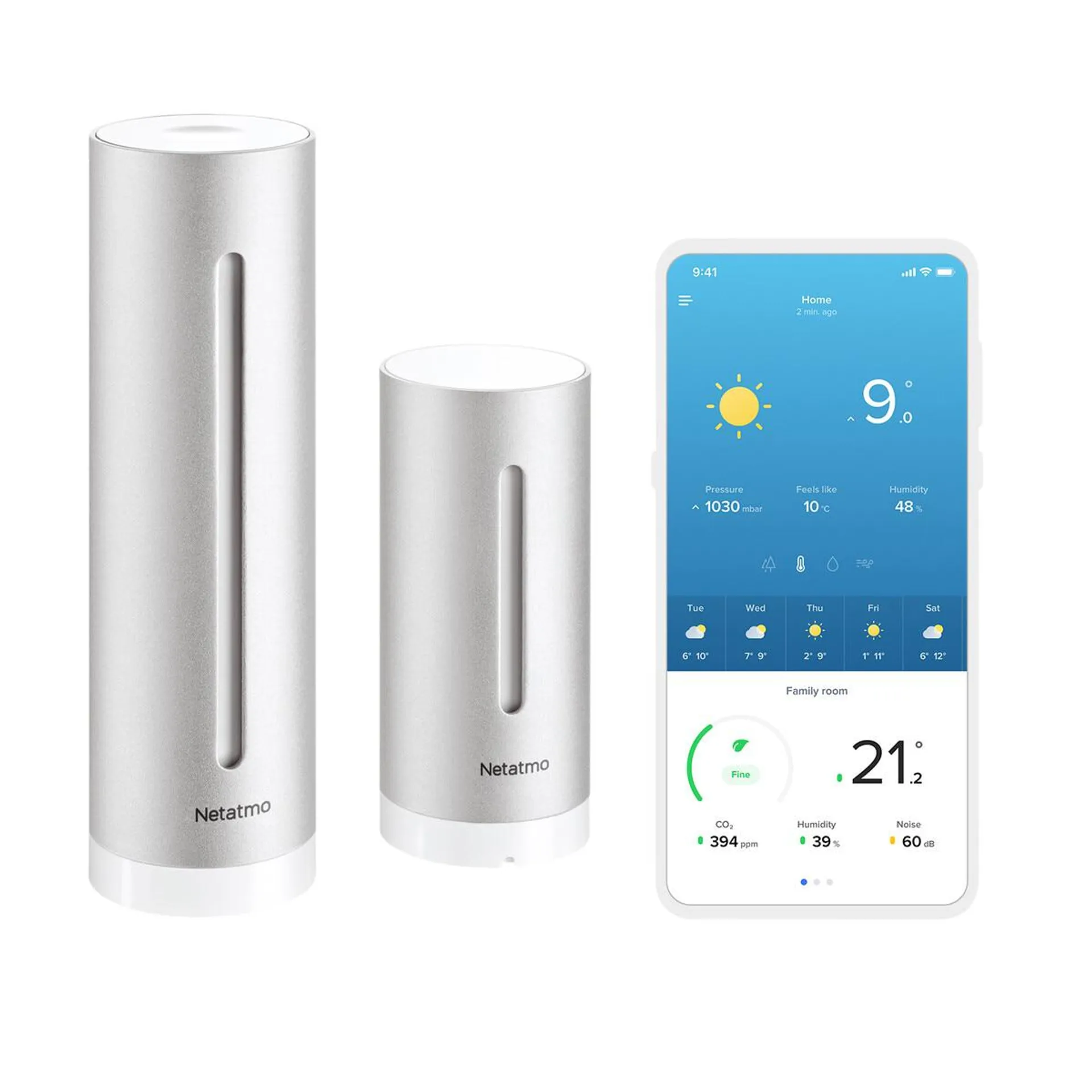 Netatmo Smart Sääasema, WiFi