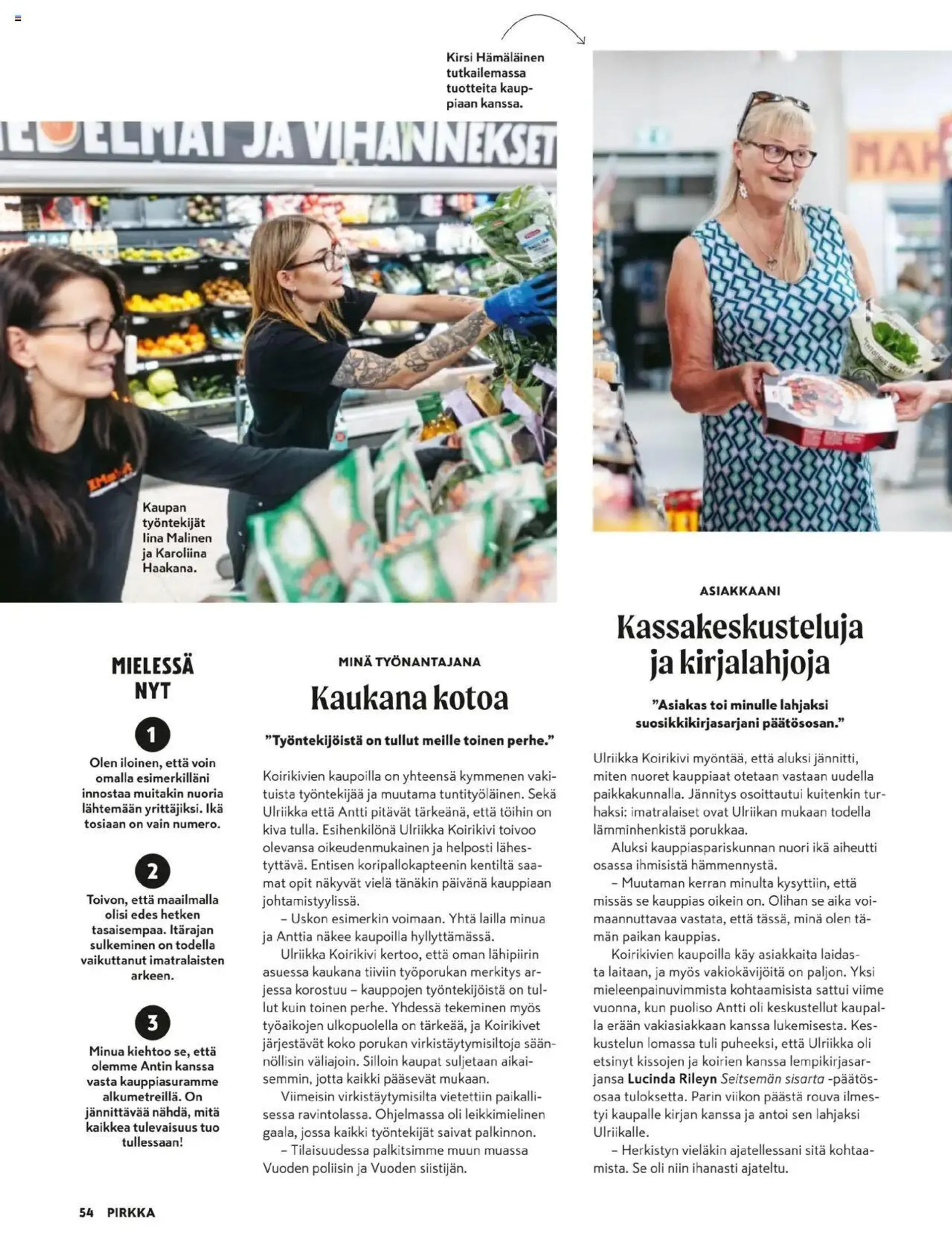 K-Supermarket - Pirkka voimassa alkaen 25. syyskuuta - 26. marraskuuta 2024 - Tarjouslehti sivu 54