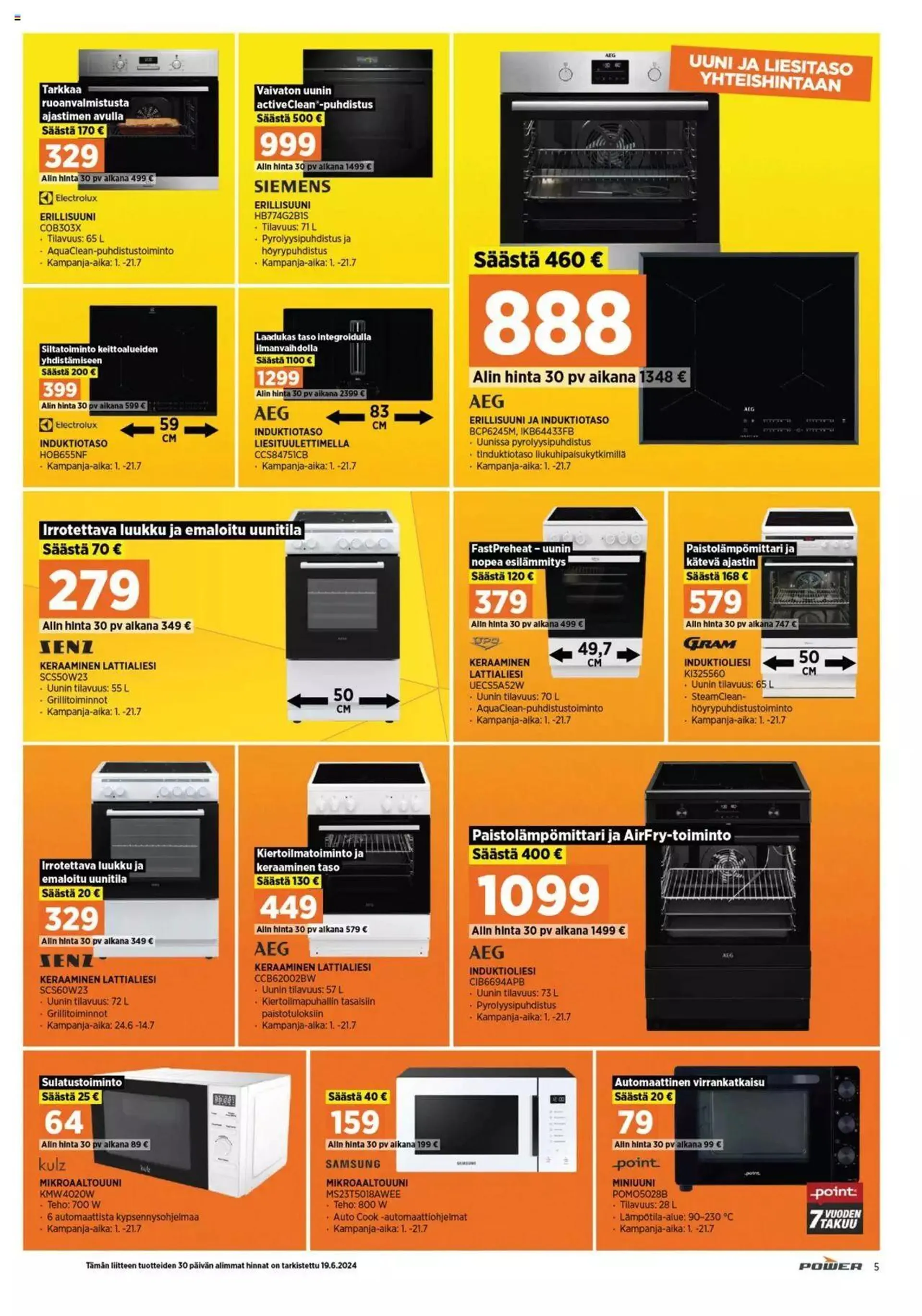 Power tarjoukset voimassa alkaen 1. heinäkuuta - 7. heinäkuuta 2024 - Tarjouslehti sivu 5