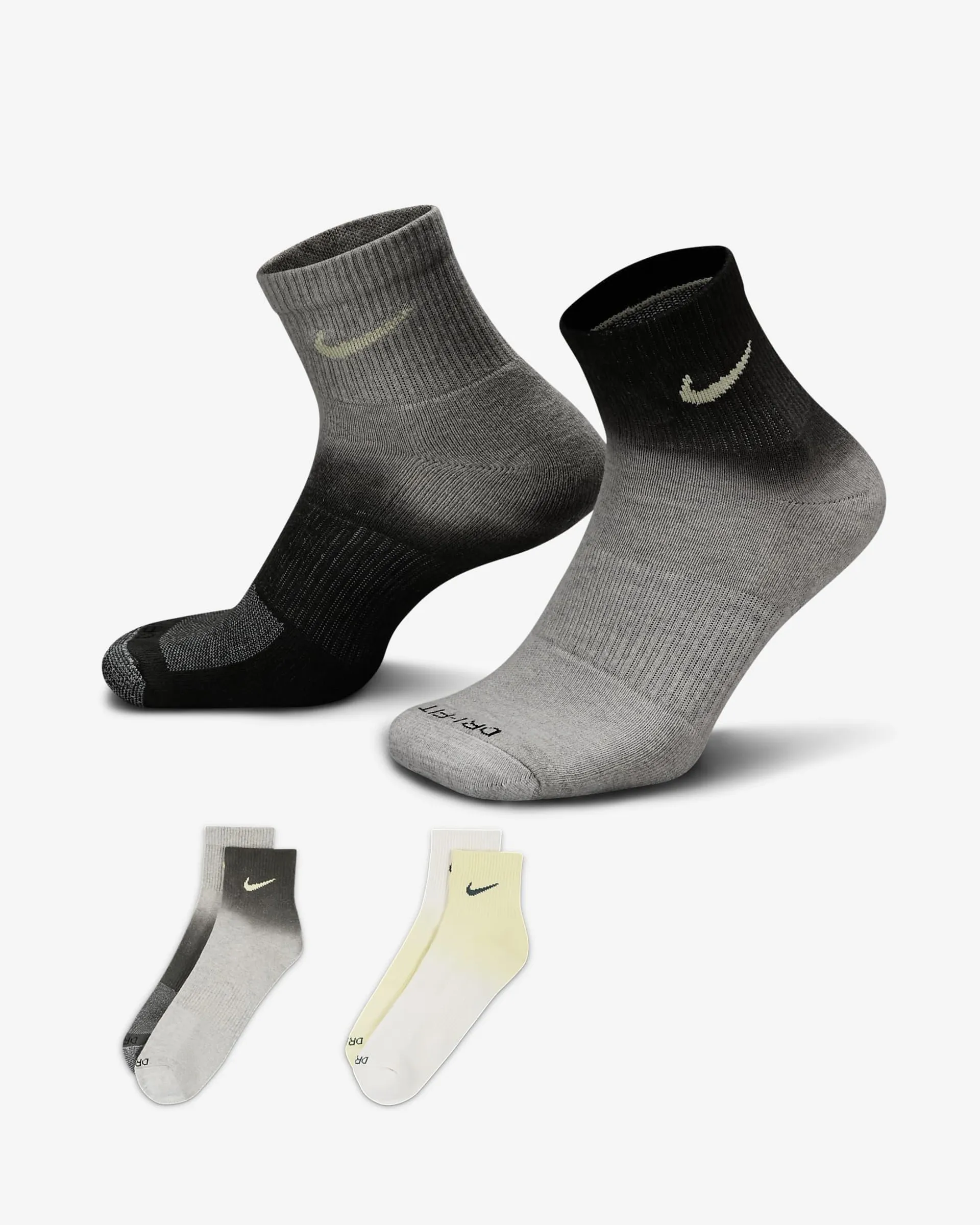 Cushioned Ankle Socks (2 Pairs)