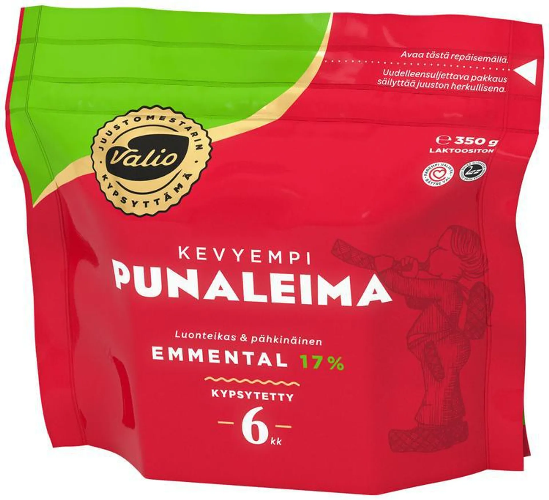 Valio Emmental punaleima 17 % e350 g