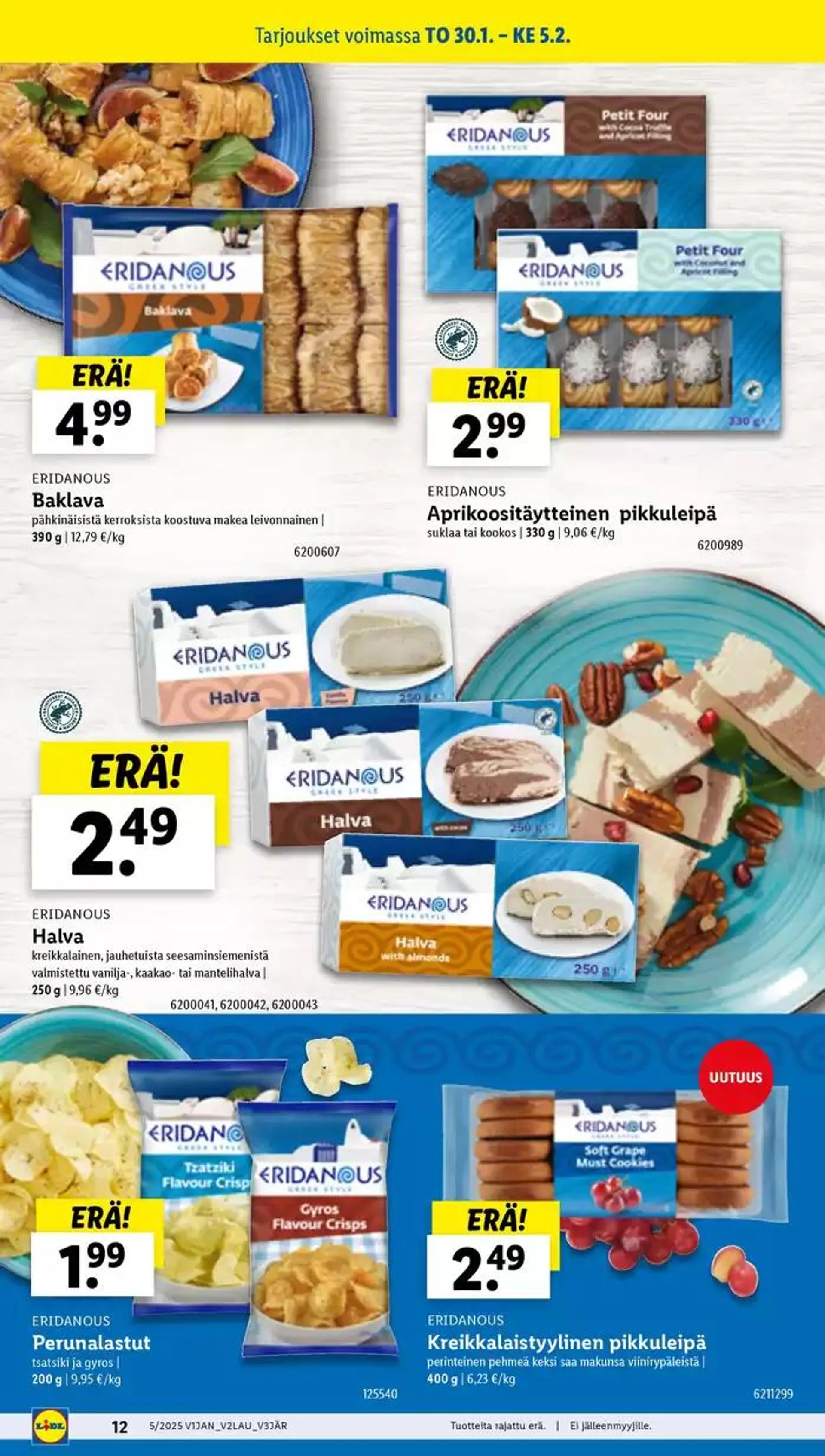 Lidl tarjoukset voimassa alkaen 27. tammikuuta - 5. helmikuuta 2025 - Tarjouslehti sivu 12