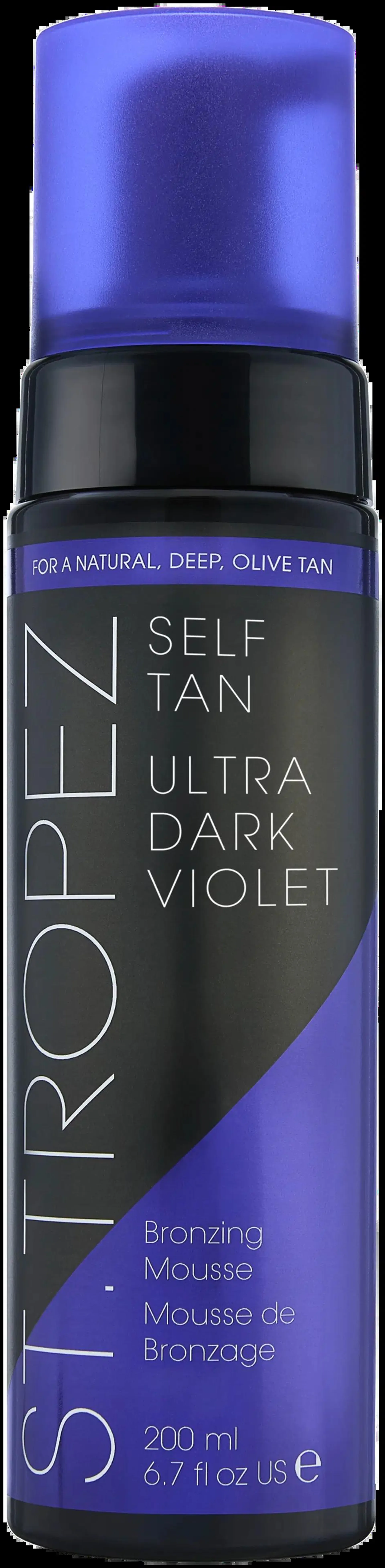 St.Tropez Self Tan Ultra Dark Violet Bronzing Mousse itseruskettava 200 ml