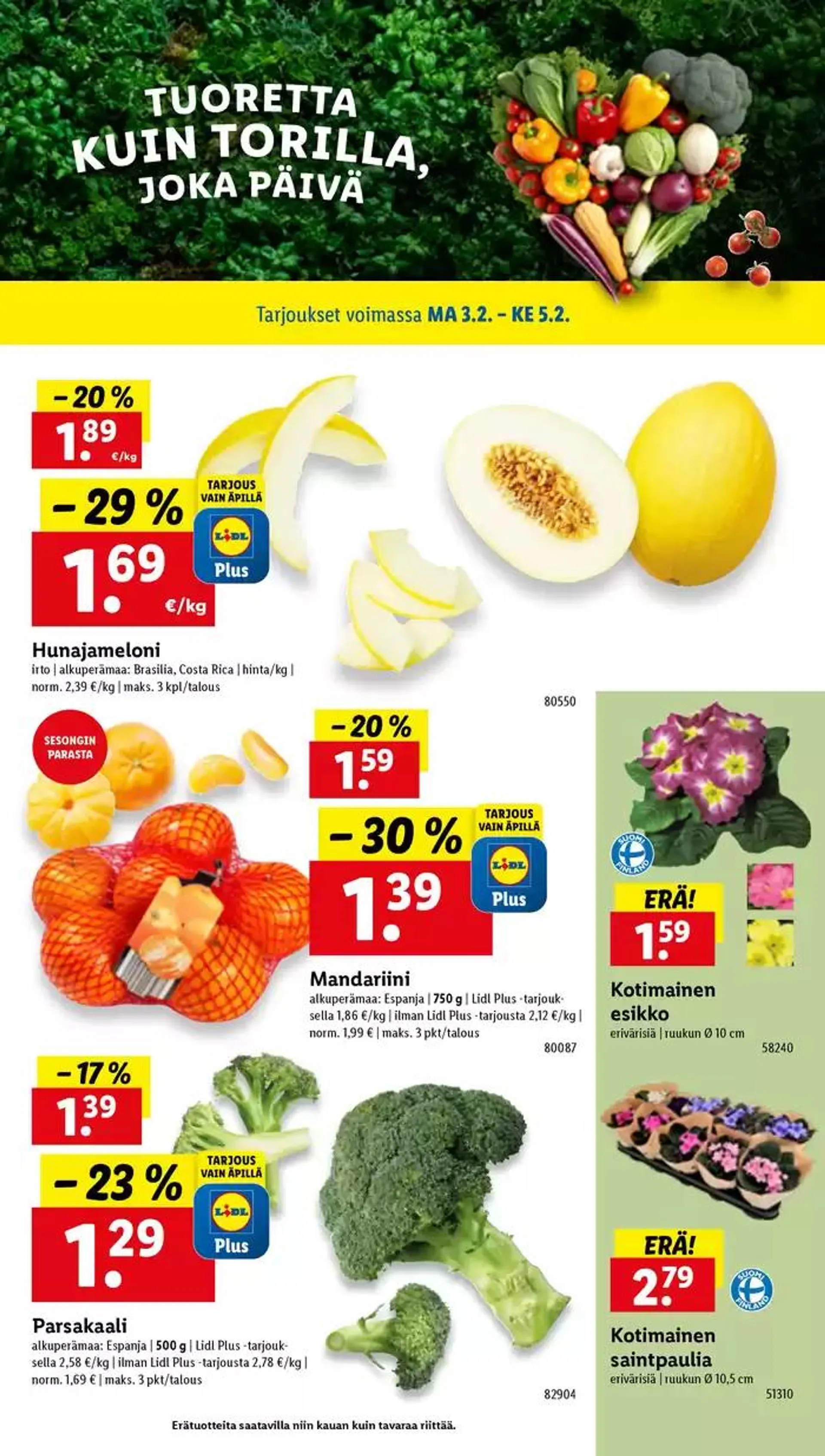 Lidl tarjoukset voimassa alkaen 27. tammikuuta - 5. helmikuuta 2025 - Tarjouslehti sivu 22