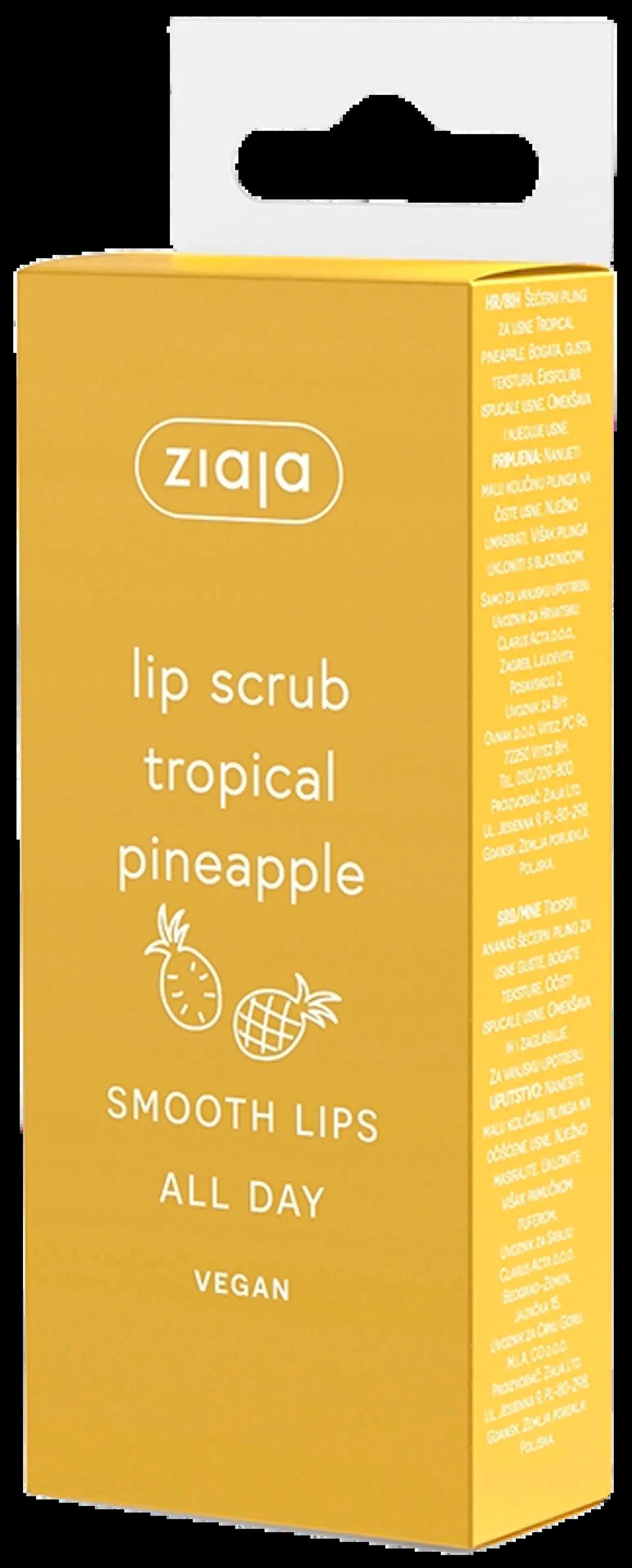 Ziaja tropical pineapple huulikuorinta 12ml