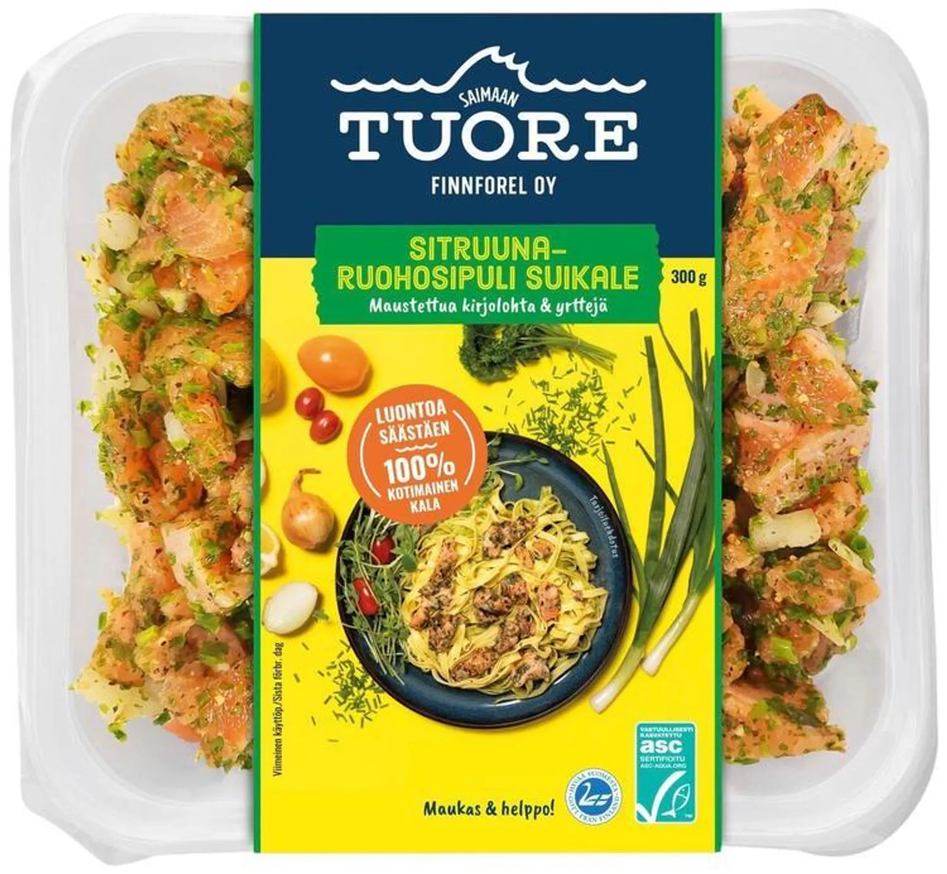 Saimaan Tuore ASC sitruuna-ruohosipuli suikale 300g