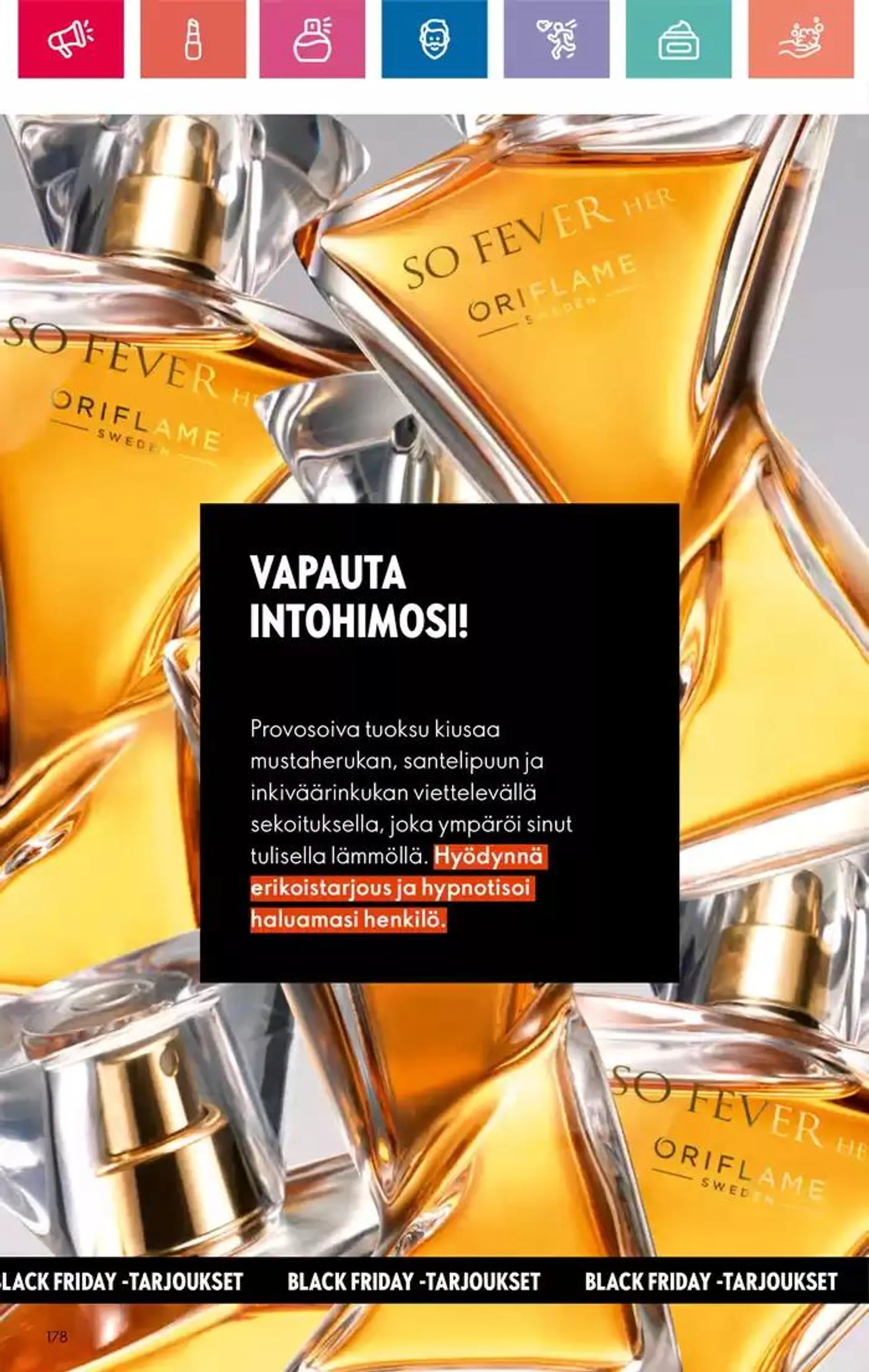 Oriflame tarjoukset voimassa alkaen 14. marraskuuta - 28. marraskuuta 2024 - Tarjouslehti sivu 178