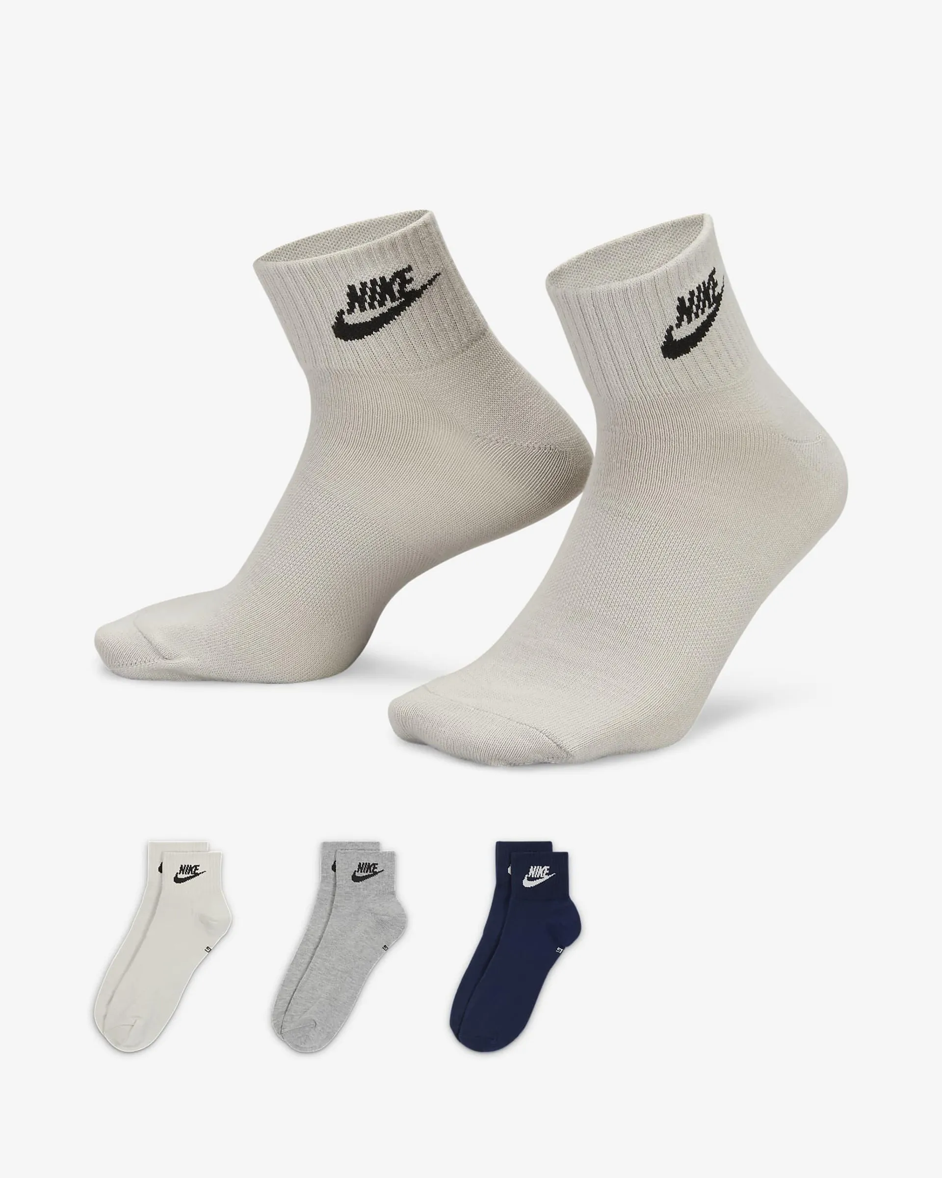 Ankle Socks (3 Pairs)