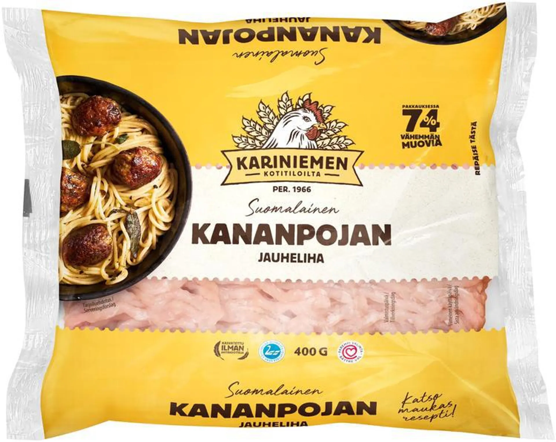 Kariniemen Kananpojan jauheliha 400 g