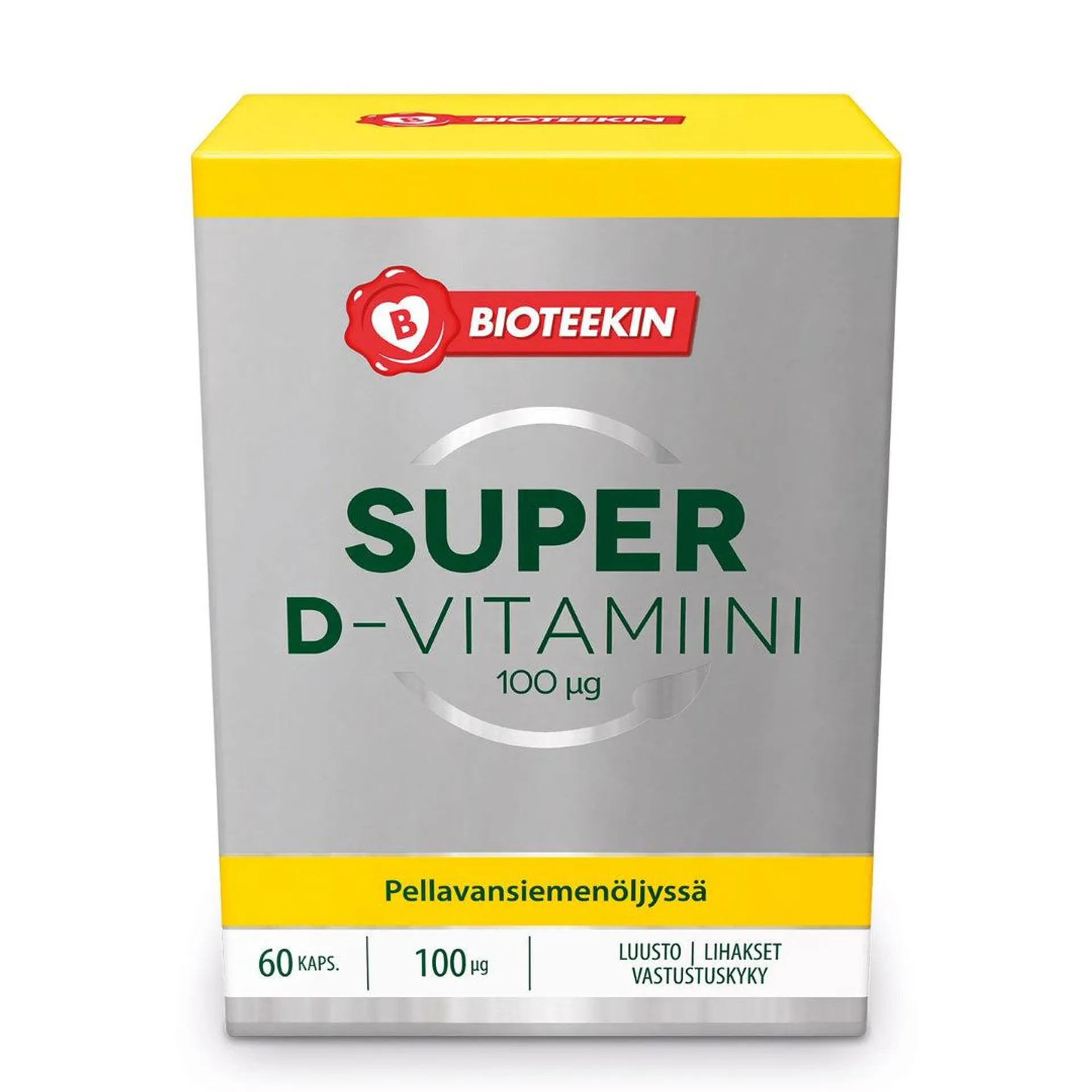 Super D-vitamiini, 100 μg, 25 g