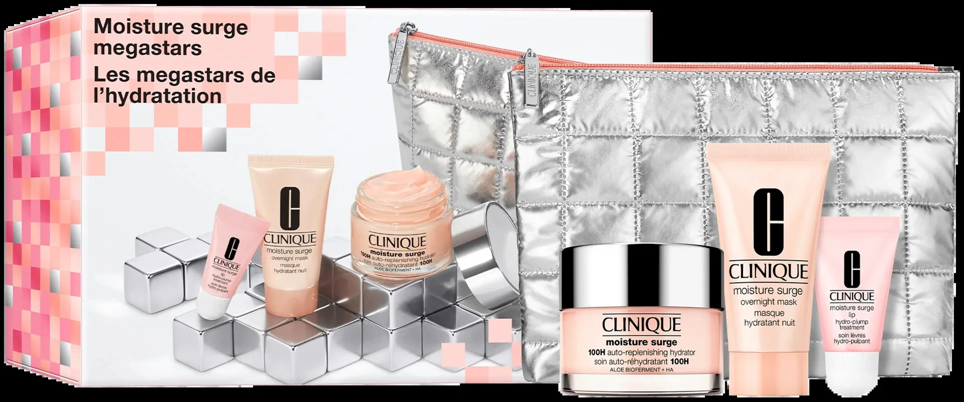 Clinique Moisture Surge Megastars ihonhoitopakkaus