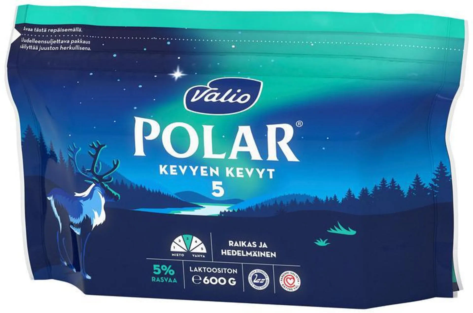 Valio Polar® Kevyen kevyt 5 % e600 g