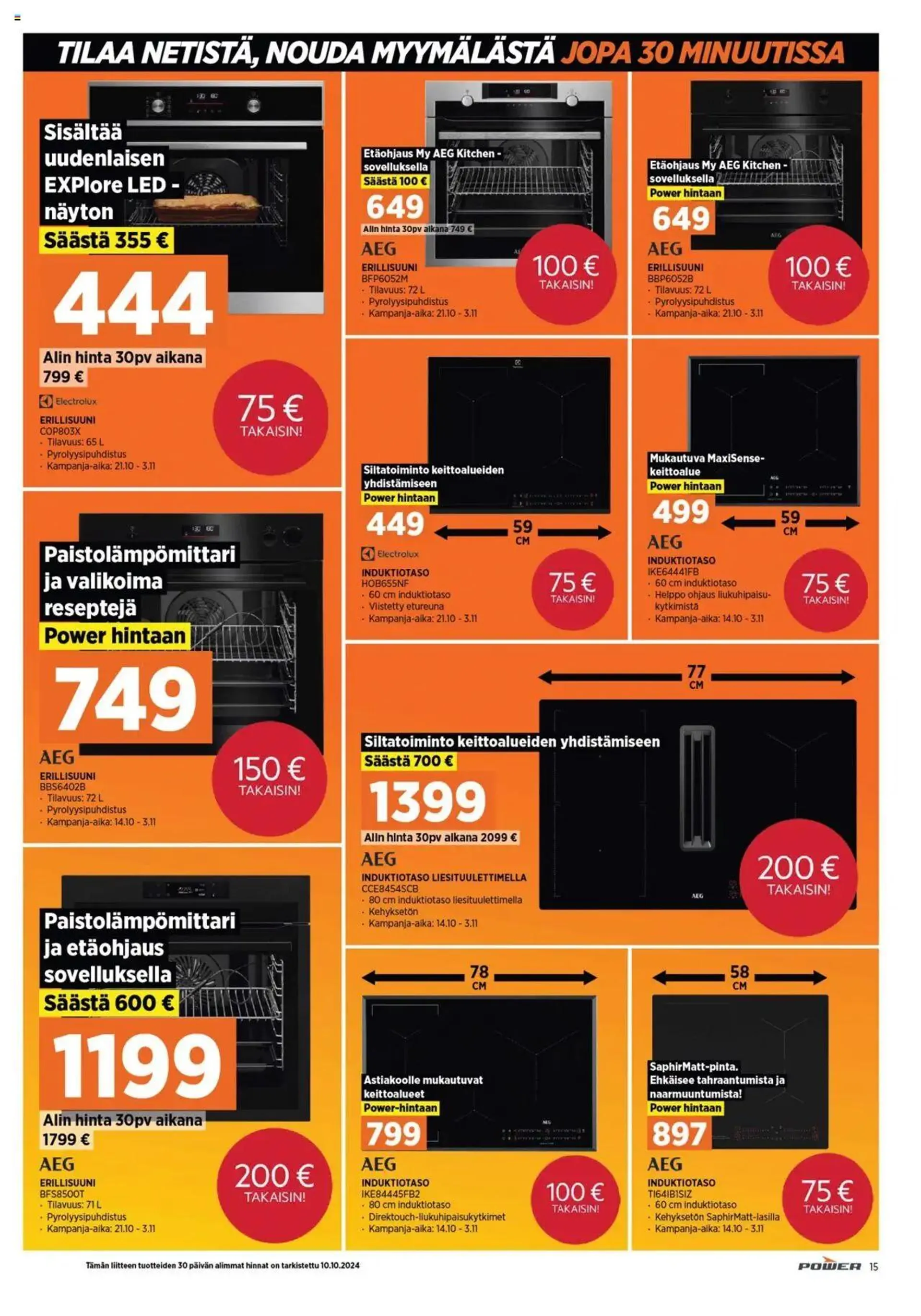 Power tarjoukset voimassa alkaen 21. lokakuuta - 27. lokakuuta 2024 - Tarjouslehti sivu 19