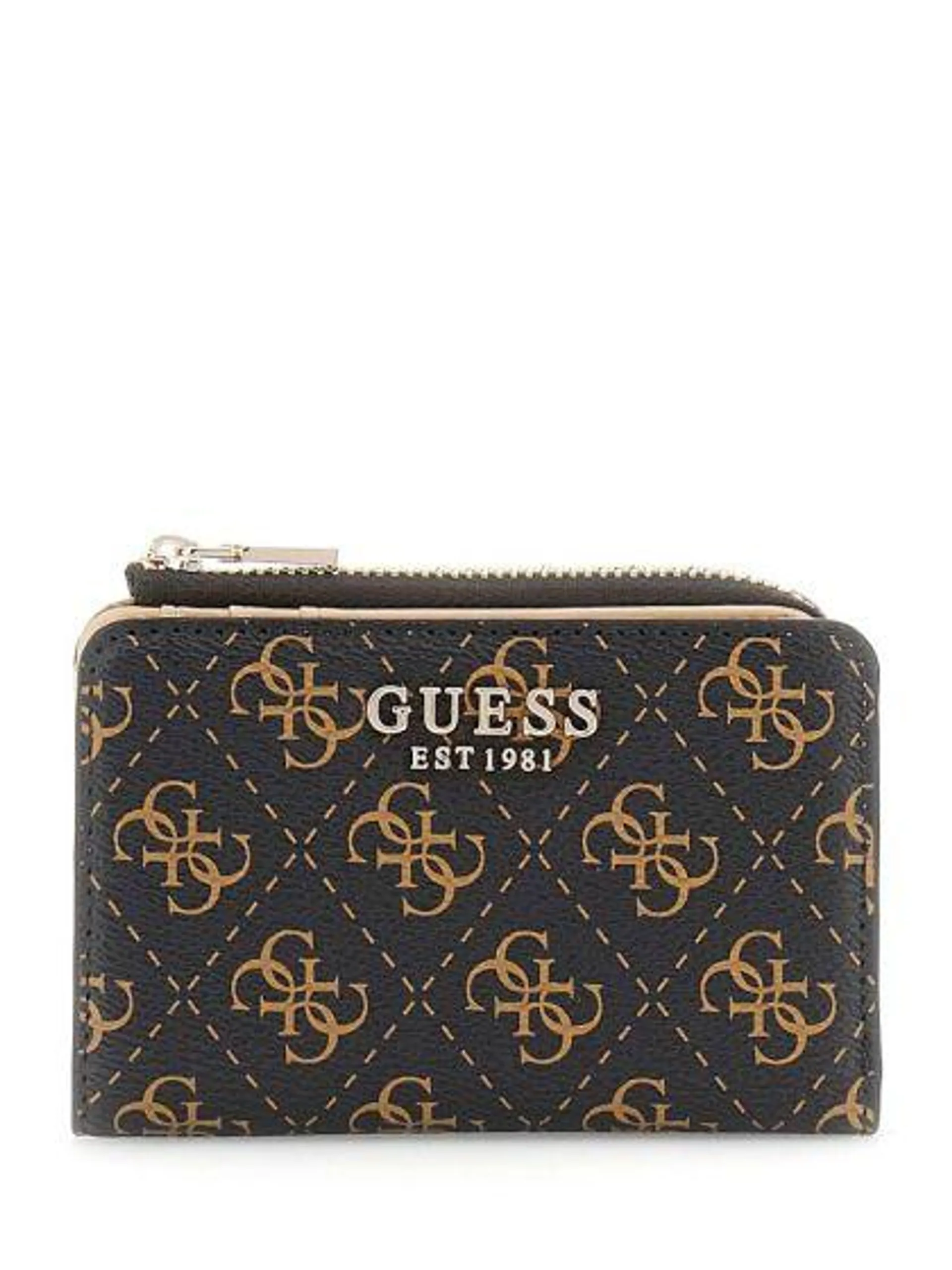 Guess lompakko Bnl Laurel Slg Zip Around Card Case