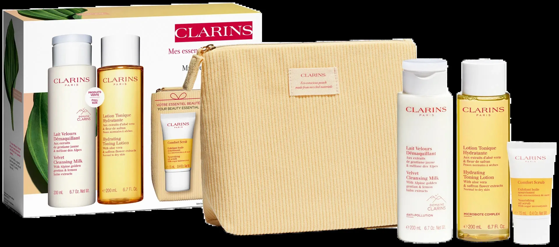 Clarins My Cleansing Essentials puhdistussetti normaalille iholle