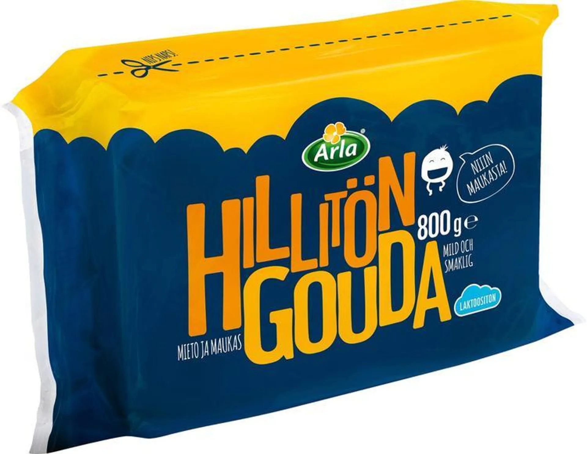 Arla Tolkuttomat Juustot Hillitön 800 g Goudajuusto