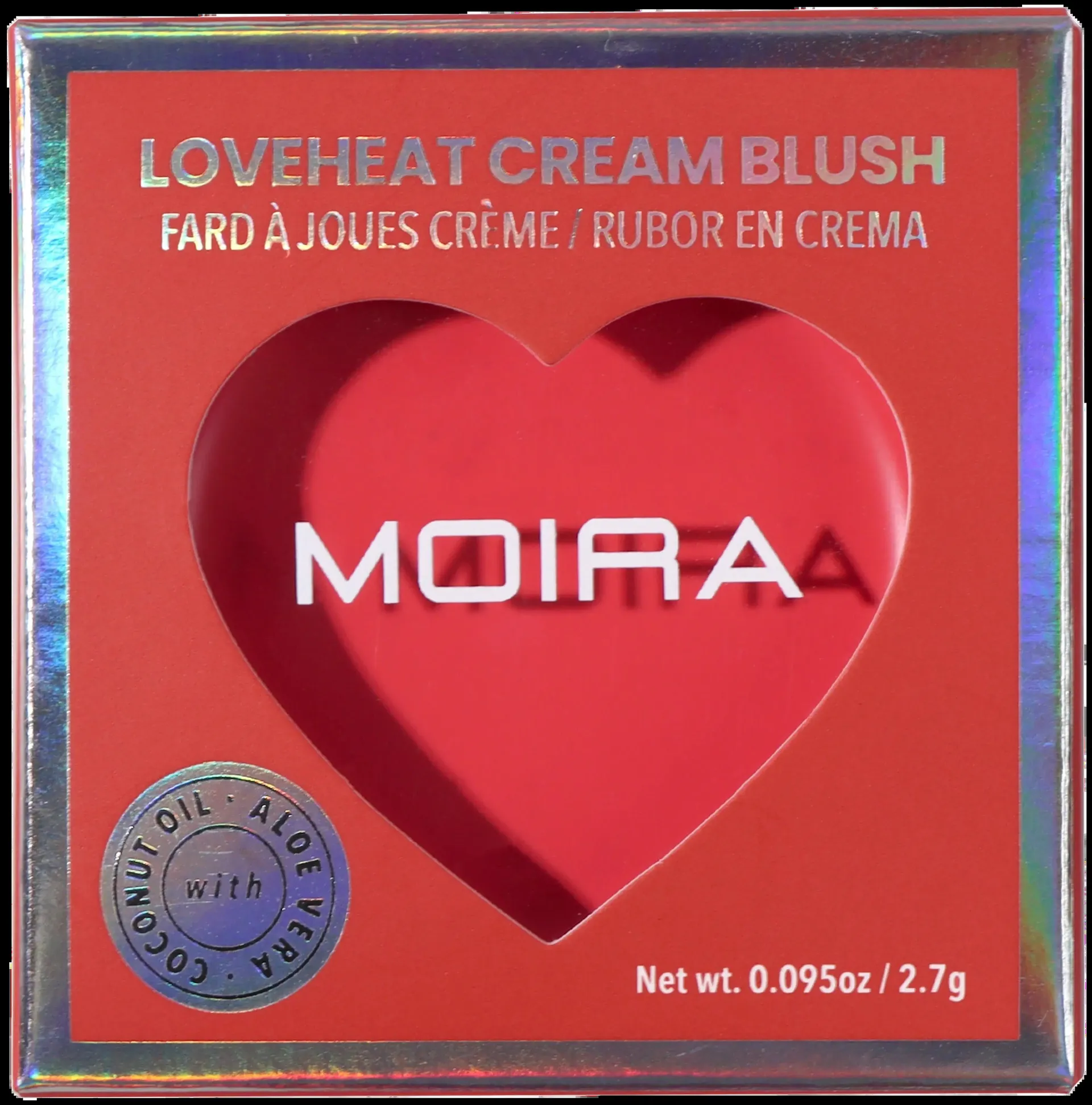 MOIRA Loveheat Cream Blush voidemainen poskipuna 2,7 g