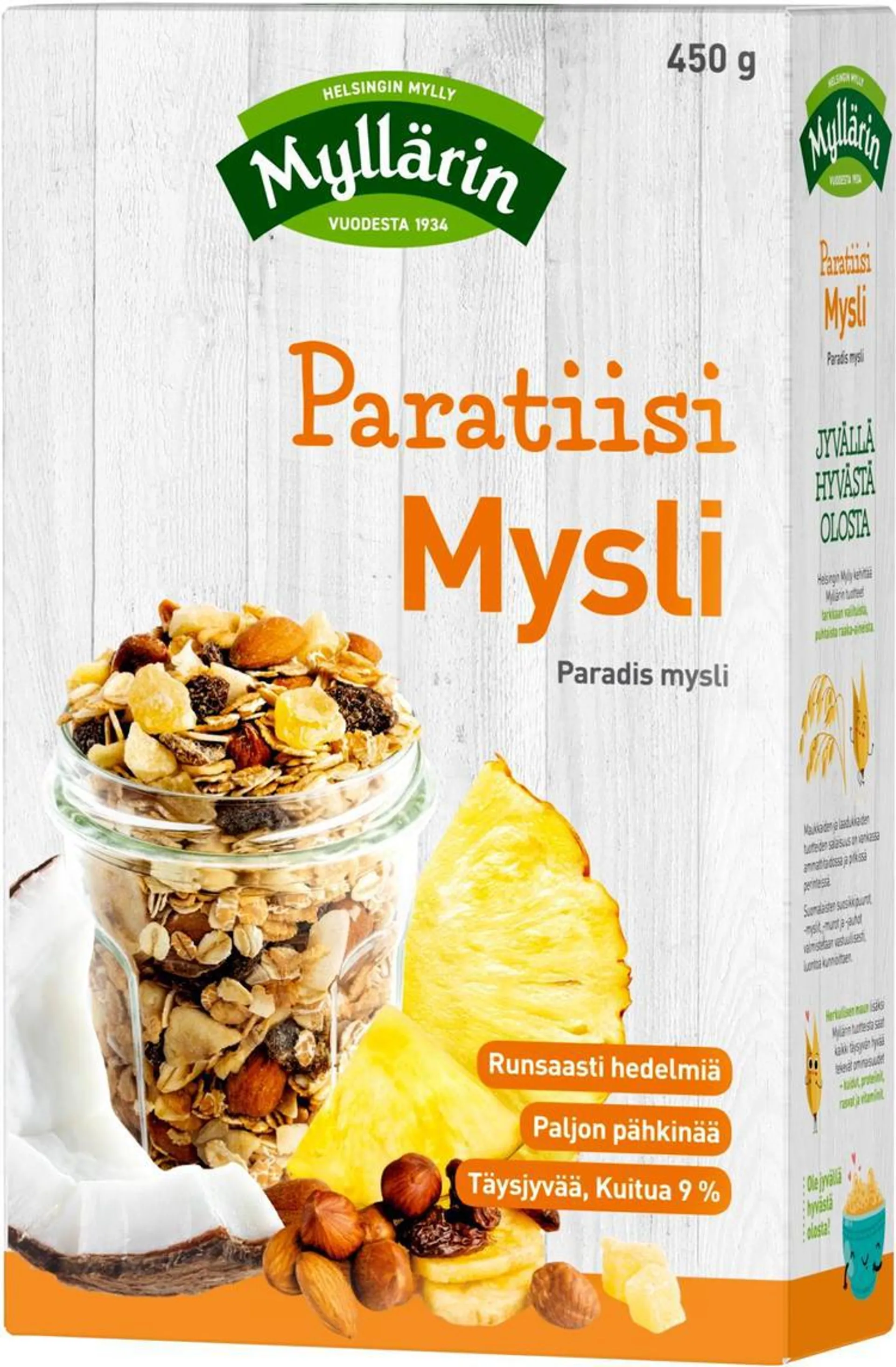 Myllärin Paratiisi Mysli 450 g