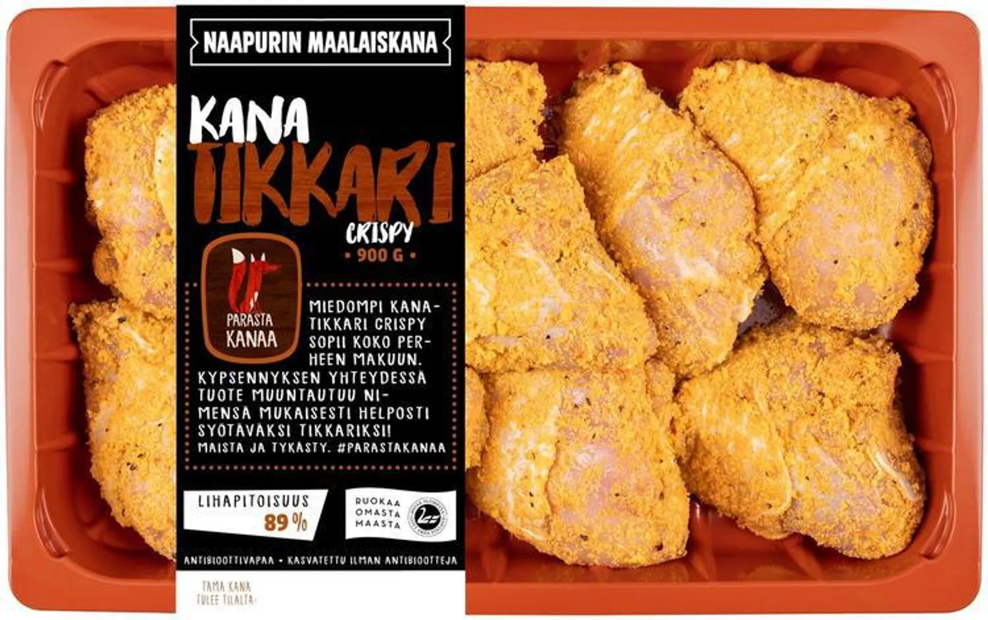 Naapurin Maalaiskanan kanatikkari, crispy 900g