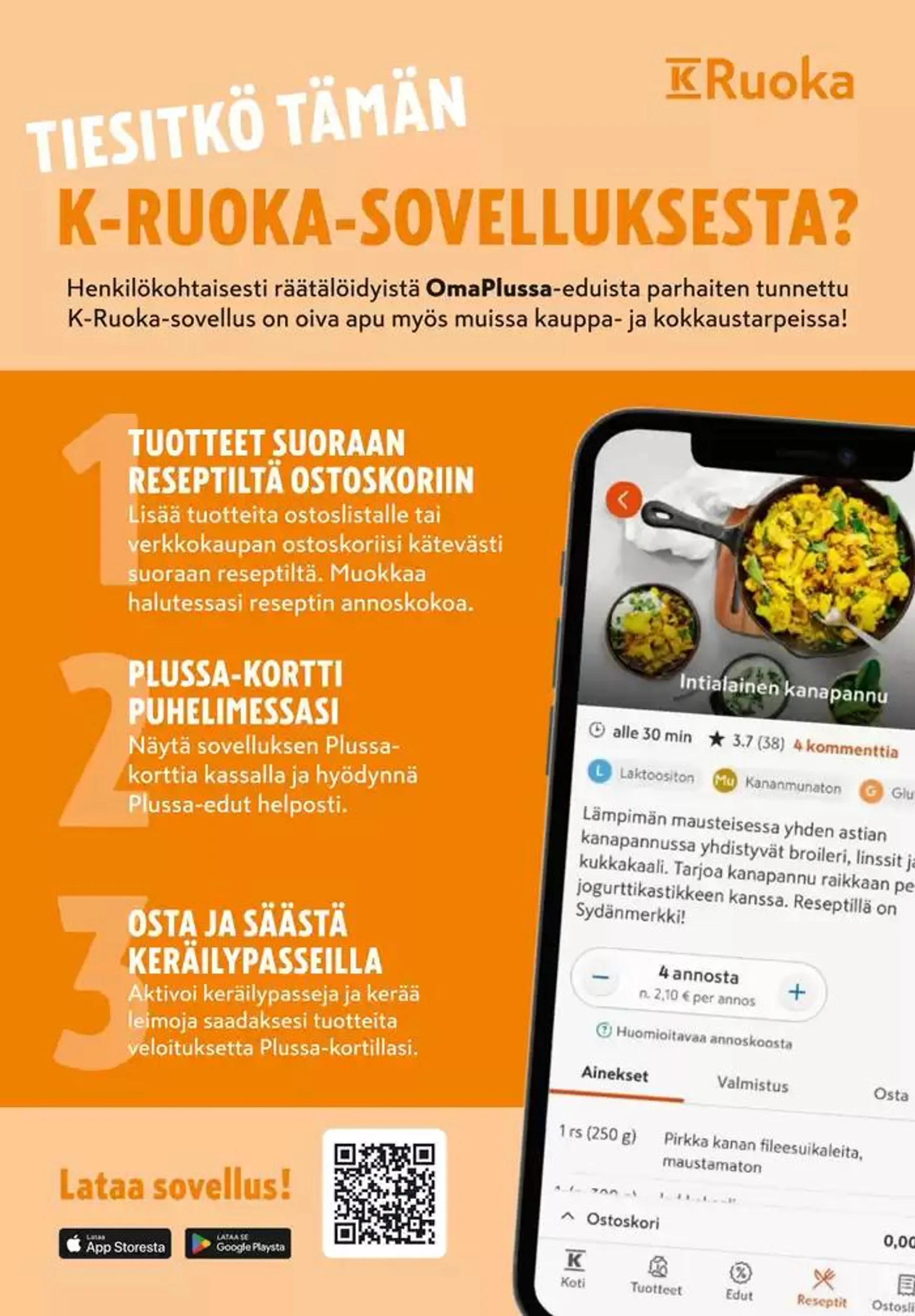 K-Ruoka 12/2024 voimassa alkaen 27. marraskuuta - 11. joulukuuta 2024 - Tarjouslehti sivu 31