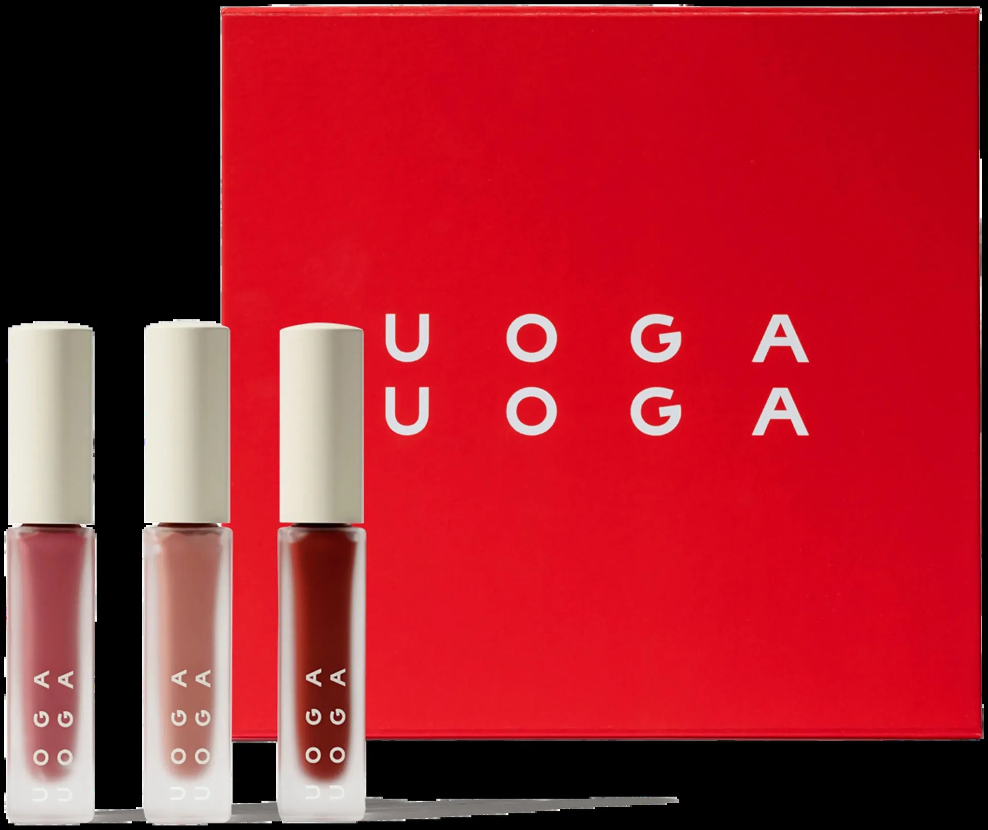 Uoga Uoga Lipgloss Trio lahjapakkaus