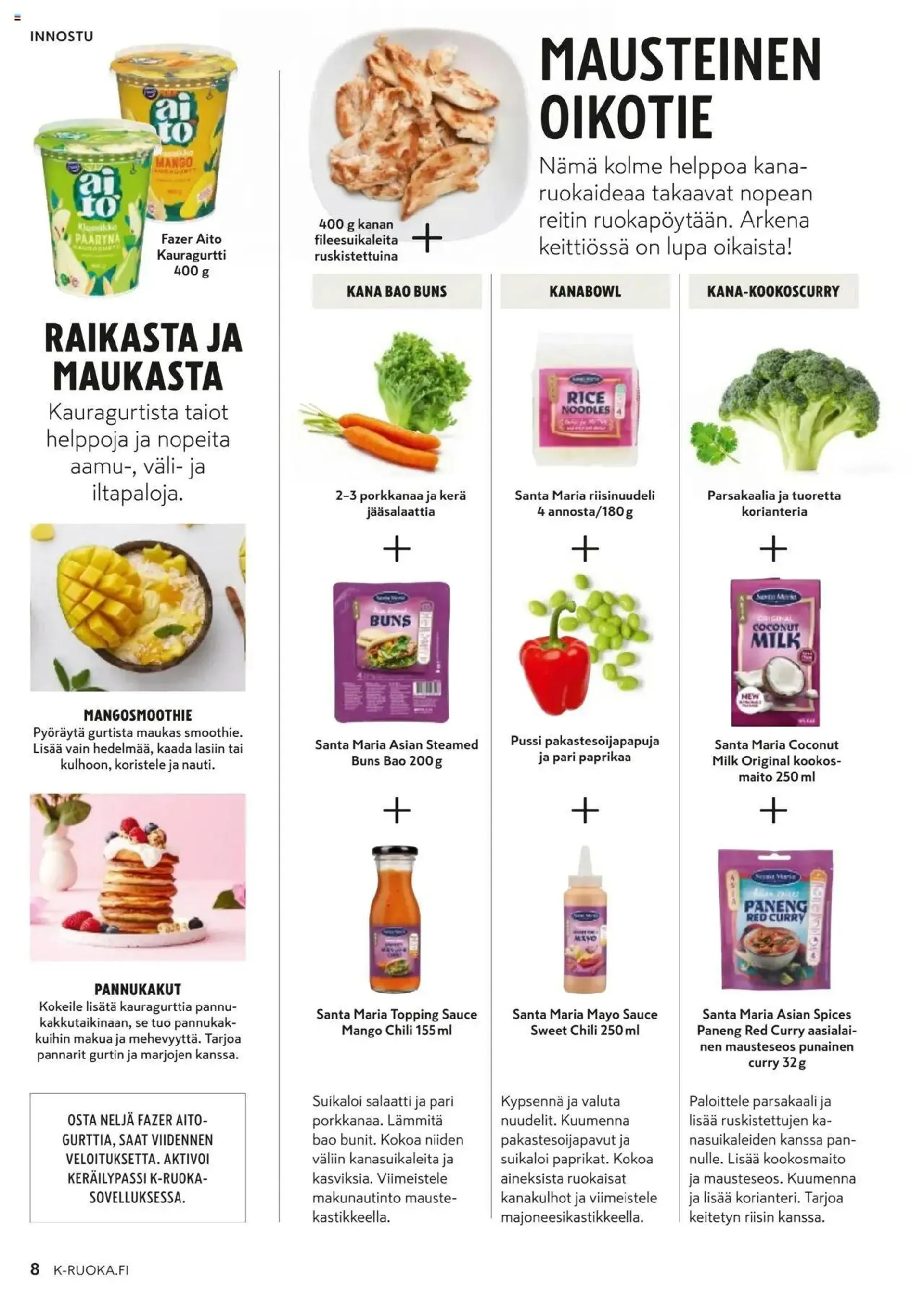 K-Supermarket - K-Ruoka voimassa alkaen 25. syyskuuta - 26. marraskuuta 2024 - Tarjouslehti sivu 8