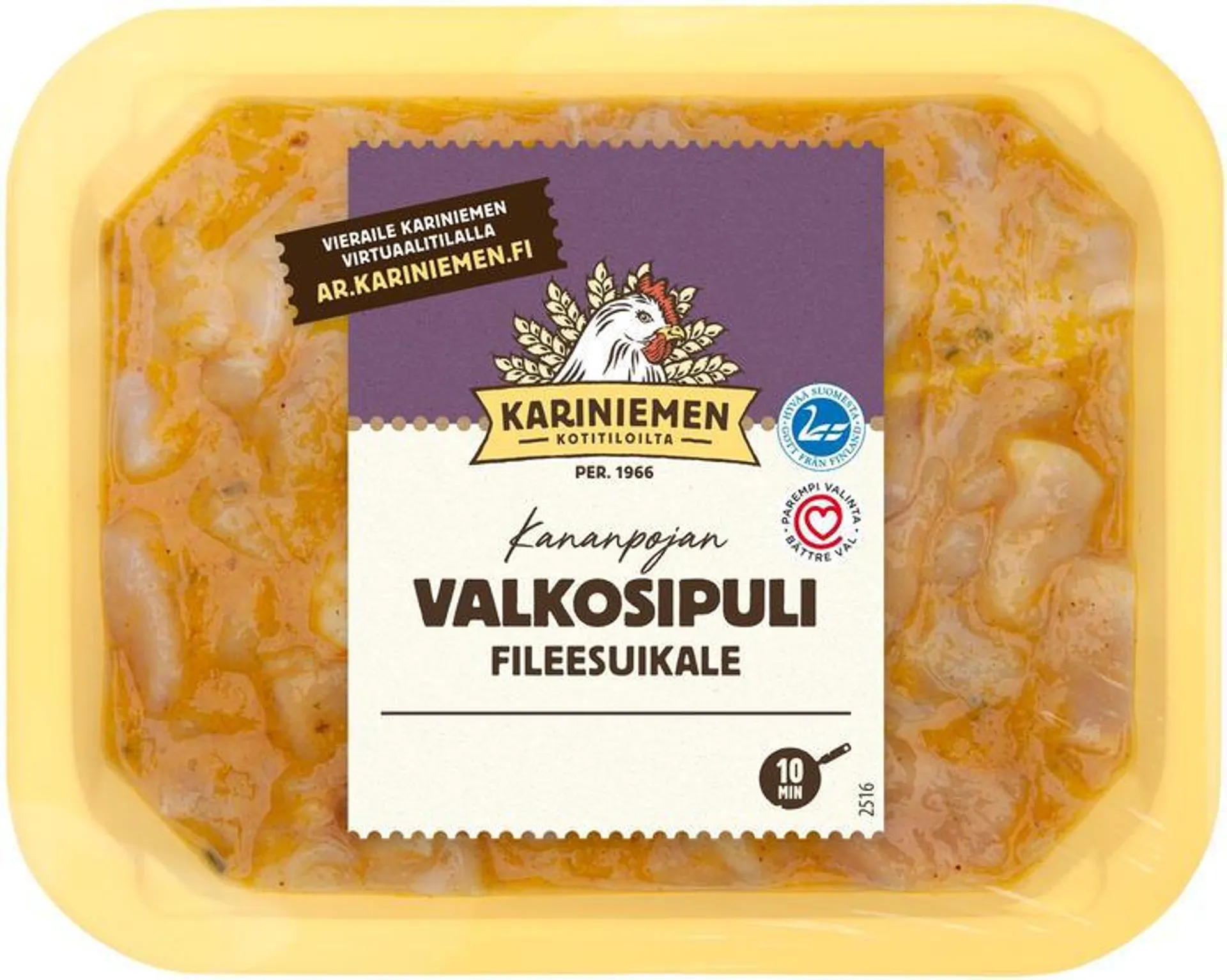 Kariniemen Kananpojan Fileesuikale 450g valkosipuli