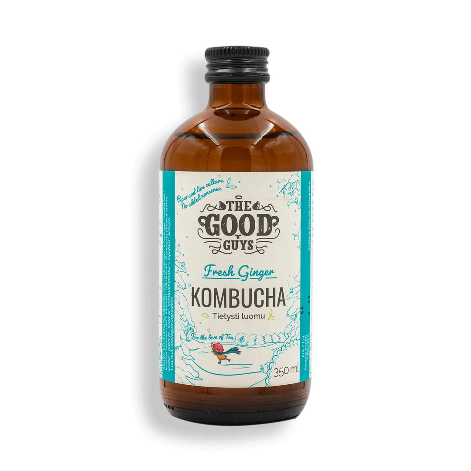 Kombucha Fresh Ginger, 350 ml