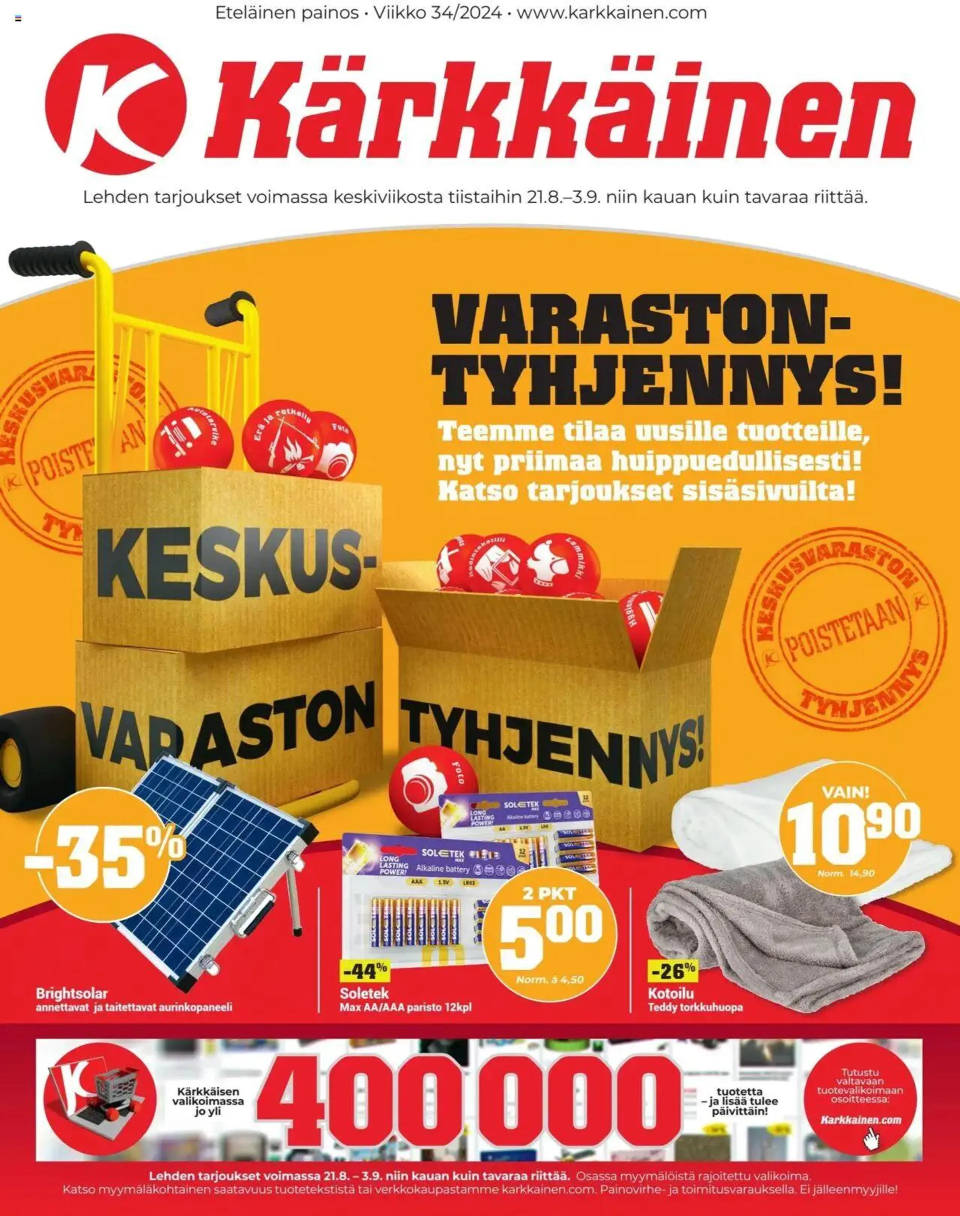 Kärkkäinen - Tarjoukset Eteläinen painos - 0