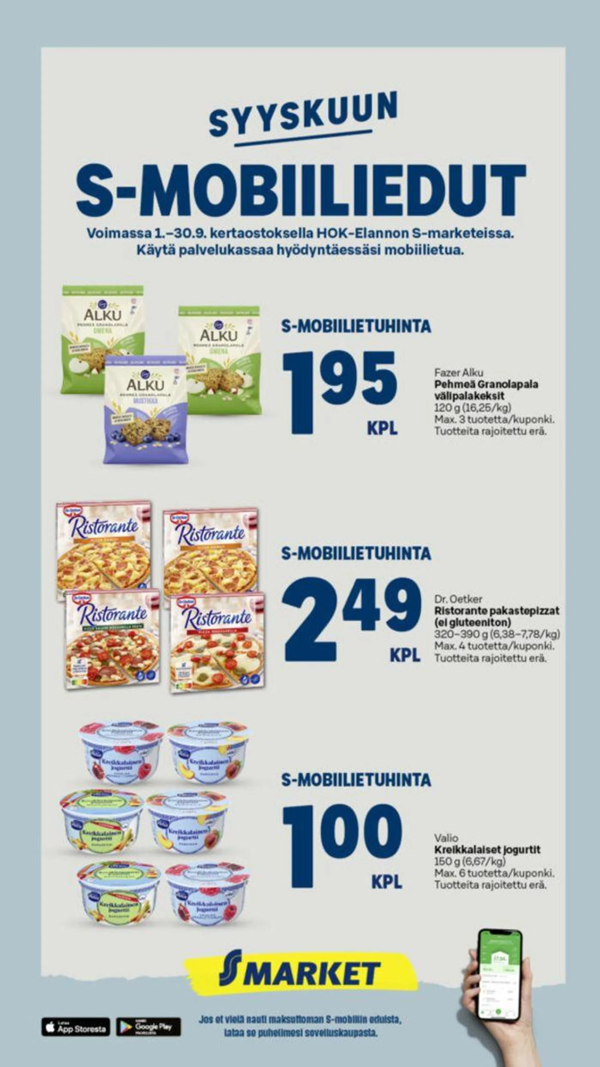 S-Market tarjoukset - 1